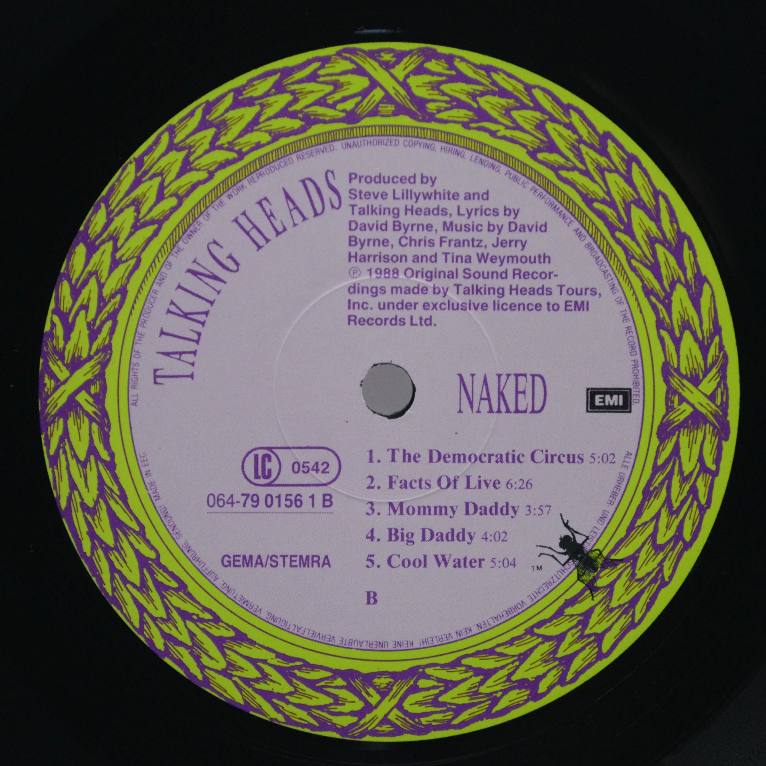 Talking Heads — Naked, 1988