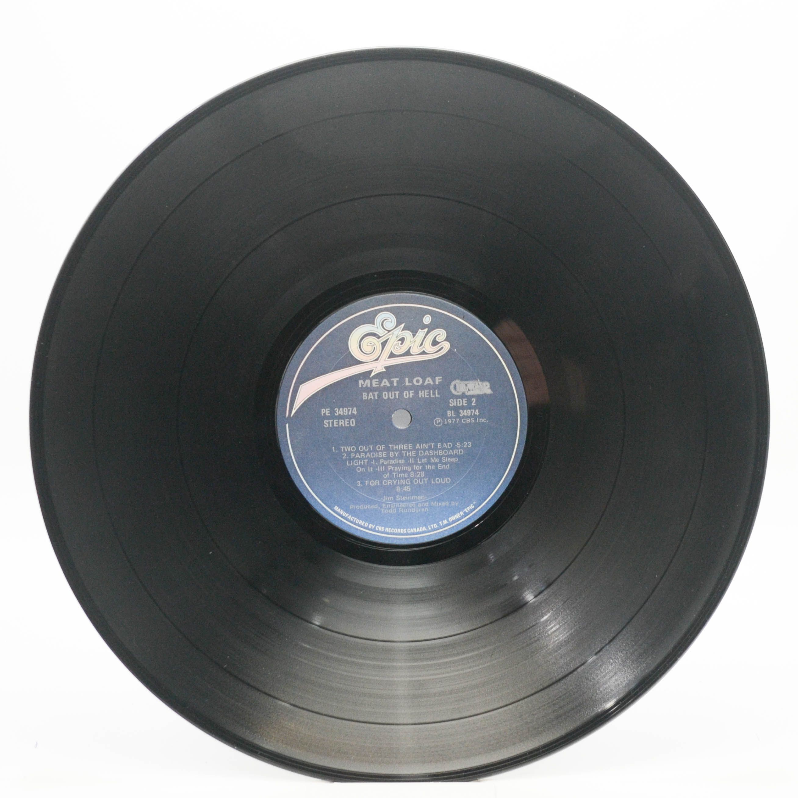 Meat Loaf — Bat Out Of Hell, 1977