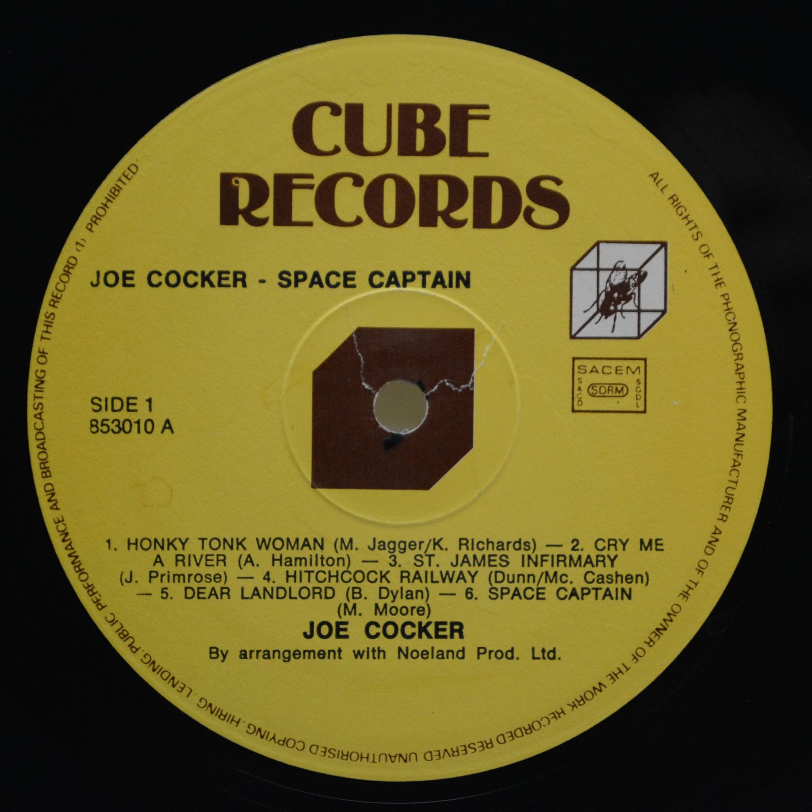 Joe Cocker — Space Captain - Live In Concert, 1976