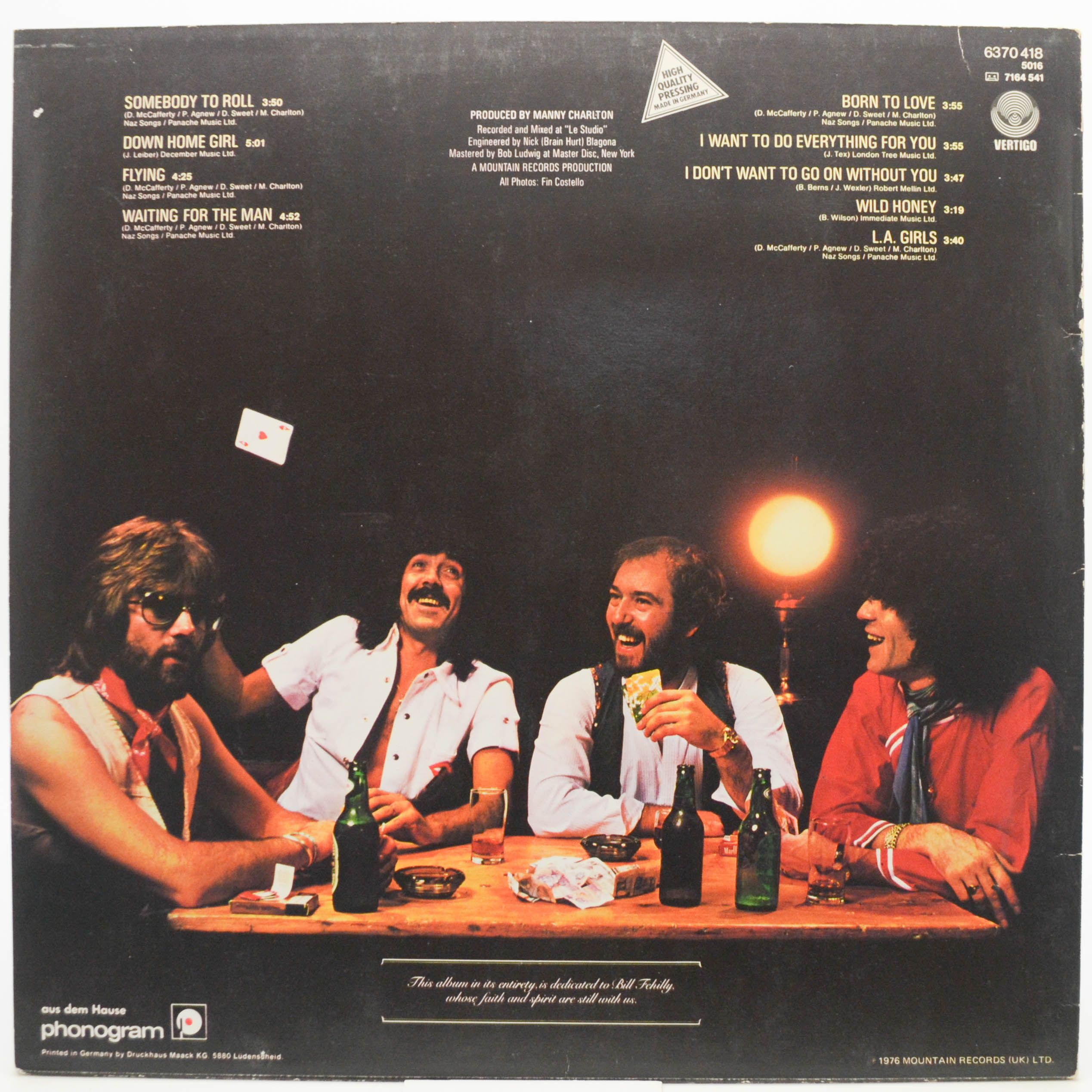 Nazareth — Play 'N' The Game, 1976