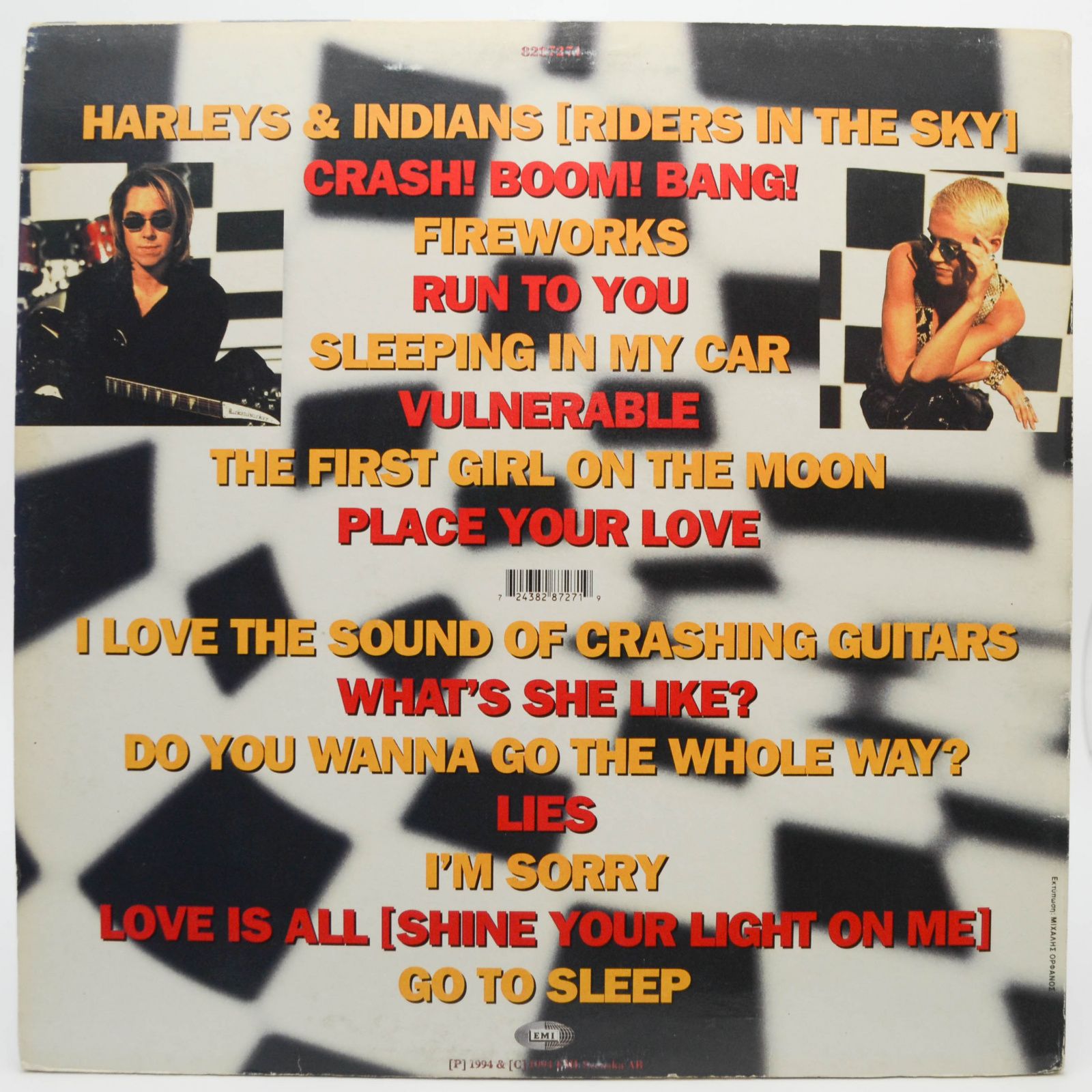 Roxette — Crash! Boom! Bang!, 1994