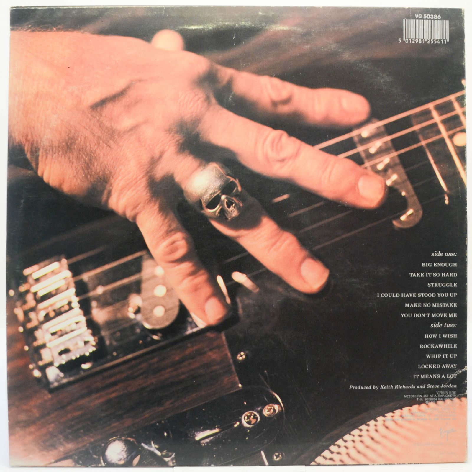 Keith Richards — Talk Is Cheap, 1988