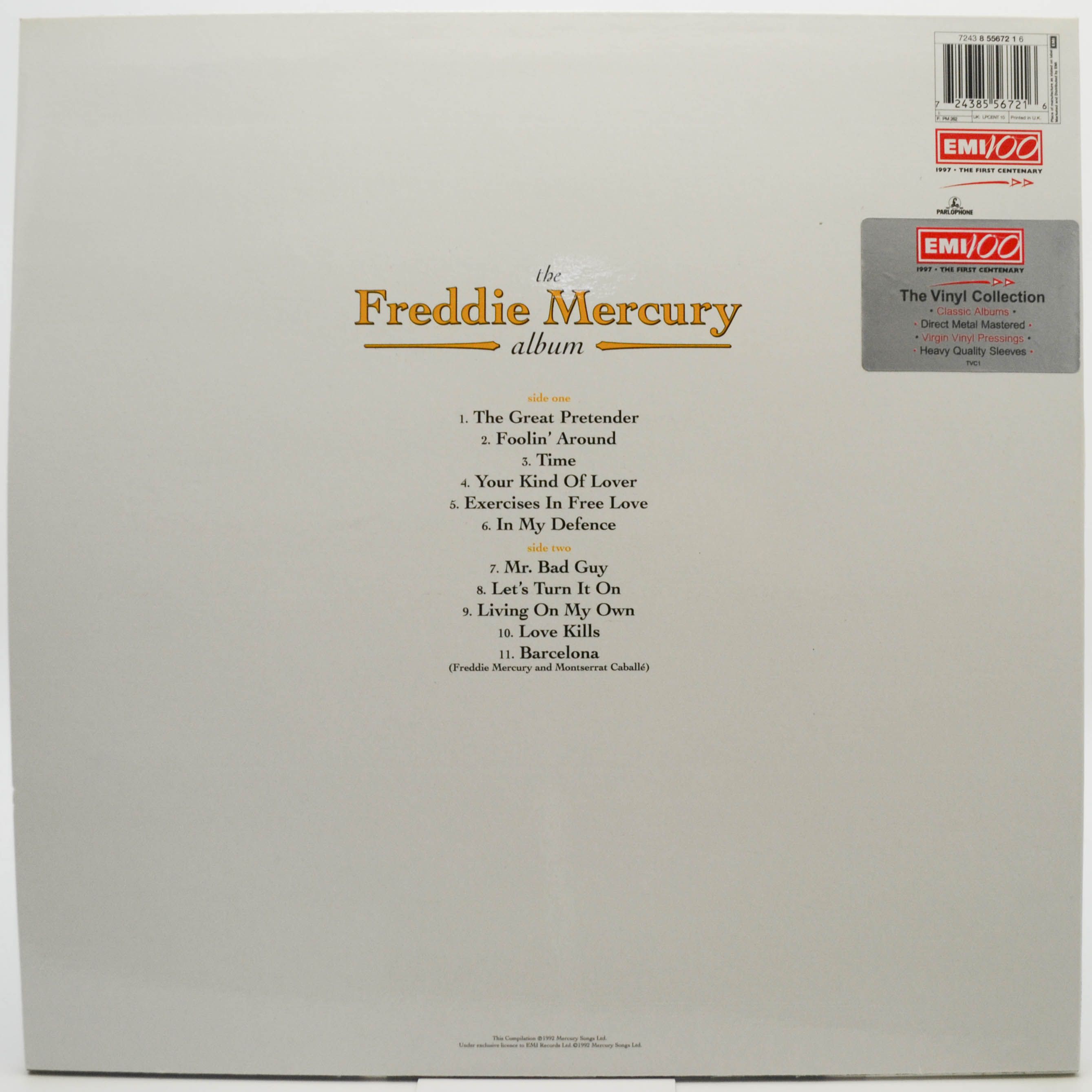 Freddie Mercury — The Freddie Mercury Album, 1997