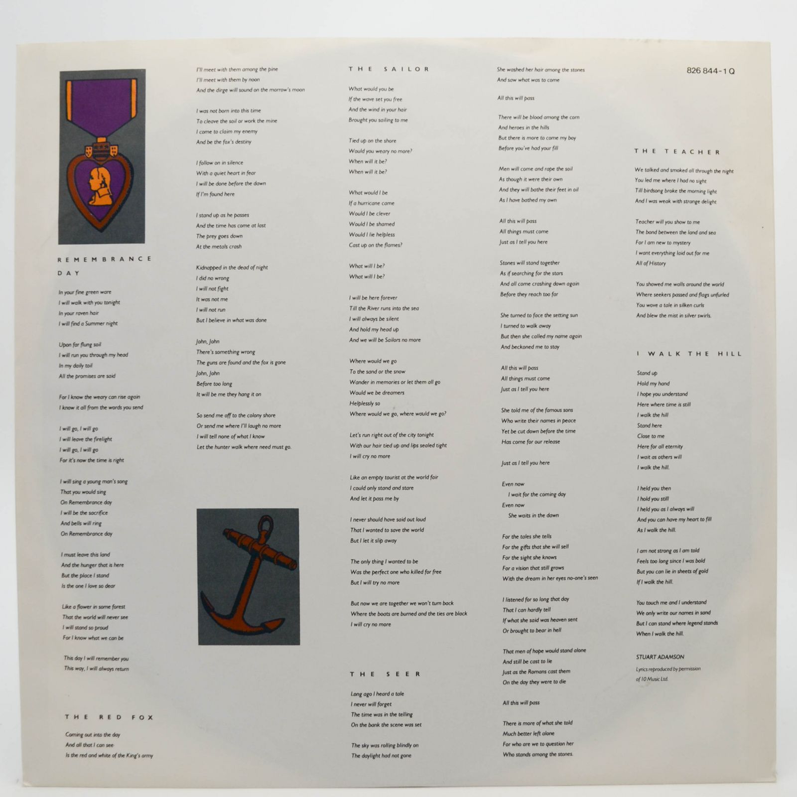 Big Country — The Seer, 1986