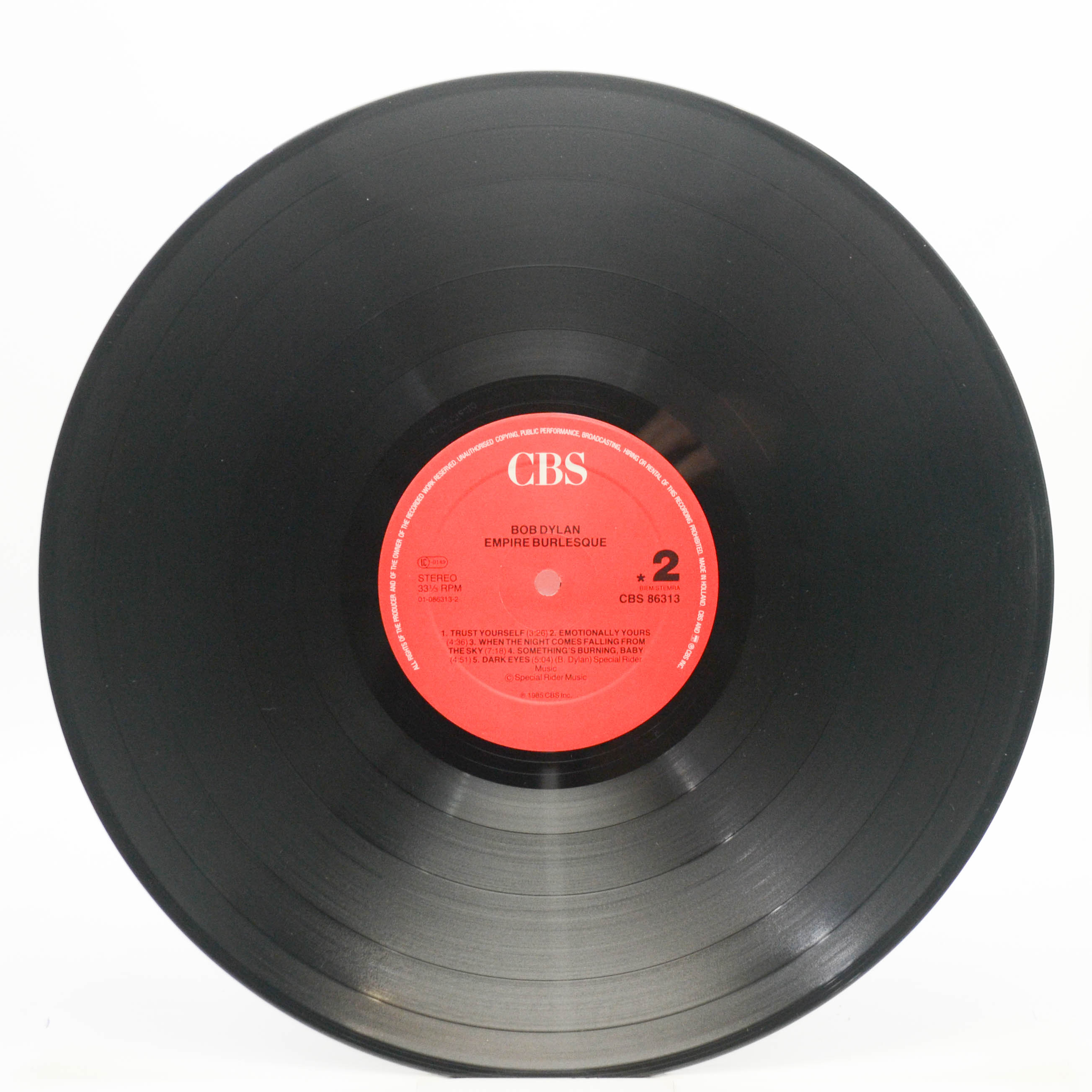 Bob Dylan — Empire Burlesque, 1985