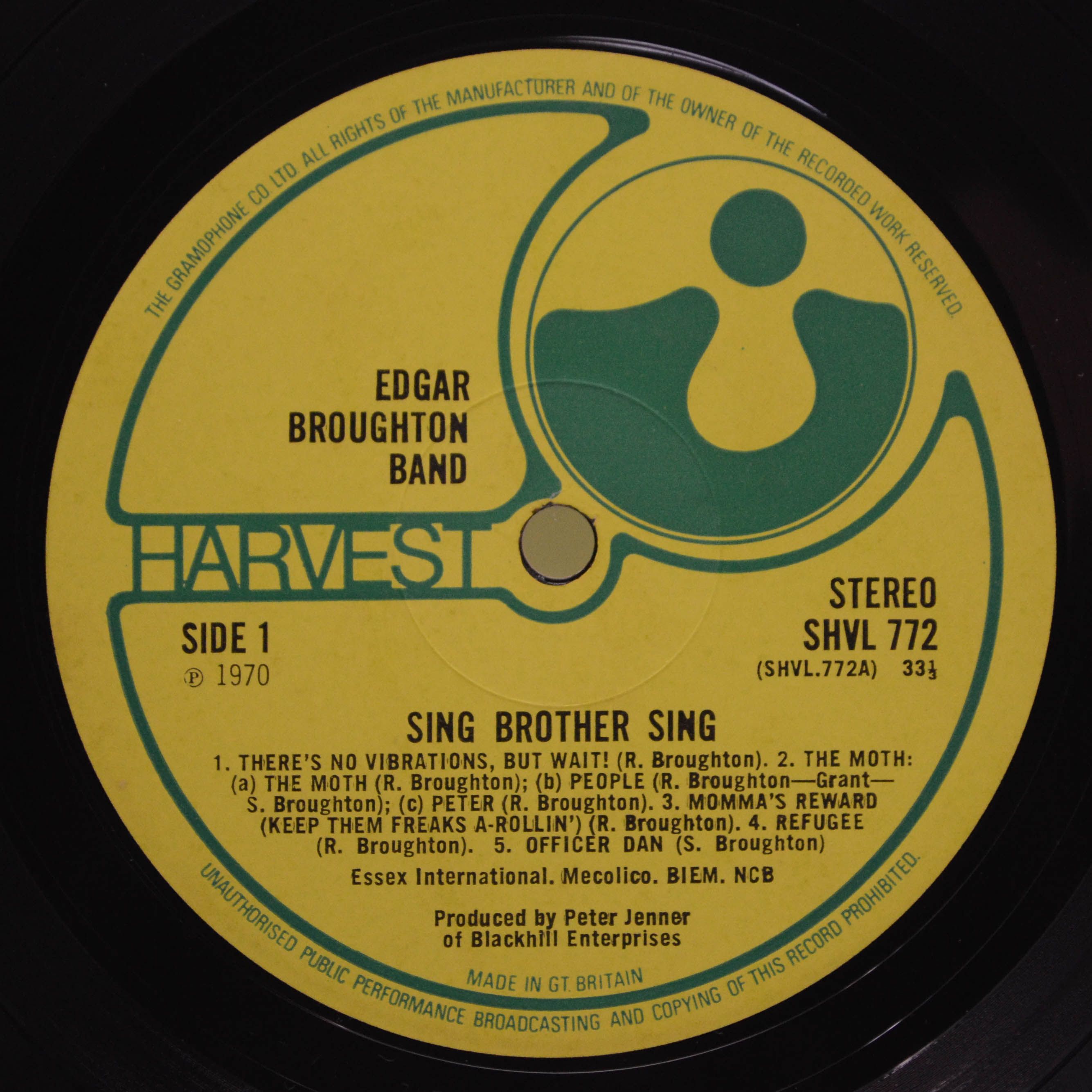 Edgar Broughton Band — Sing Brother Sing, 1970
