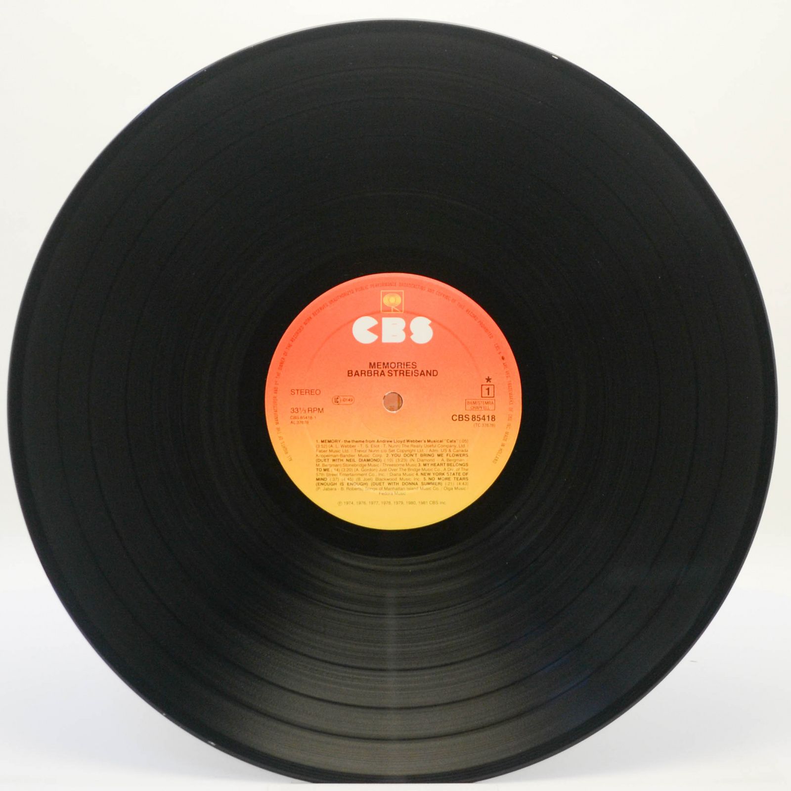 Barbra Streisand — Memories, 1981