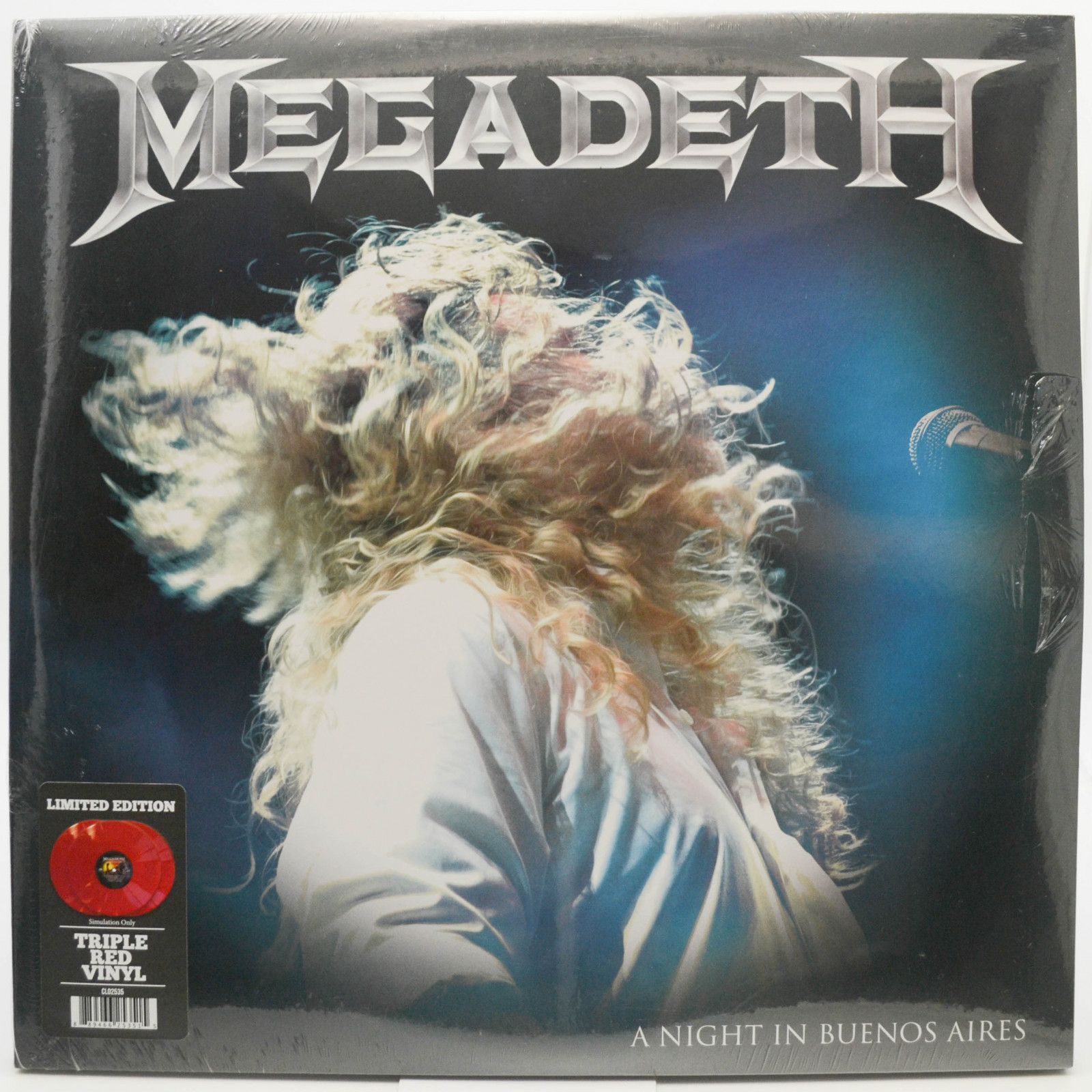 Megadeth — A Night In Buenos Aires (3LP, USA), 2021