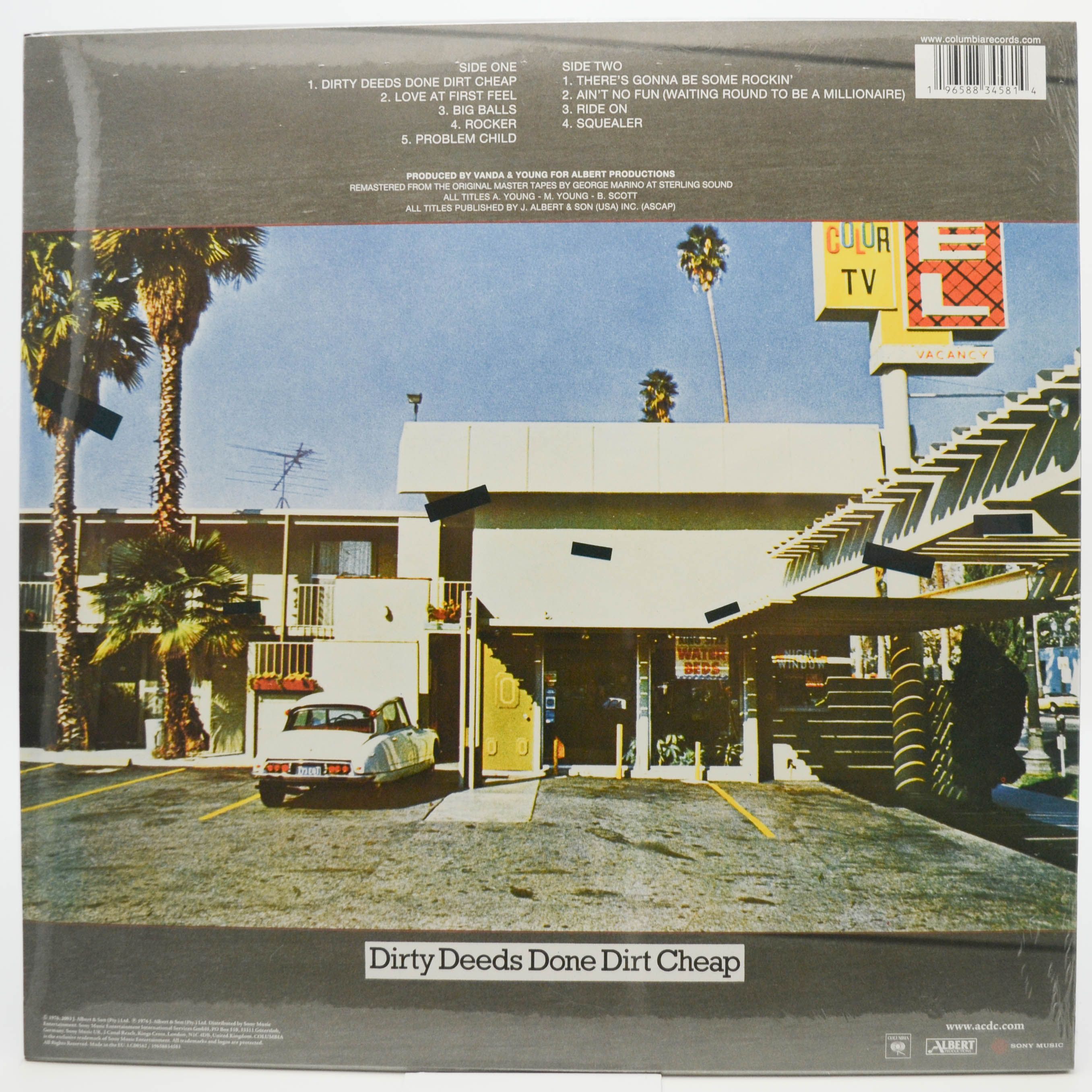 AC/DC — Dirty Deeds Done Dirt Cheap, 1976