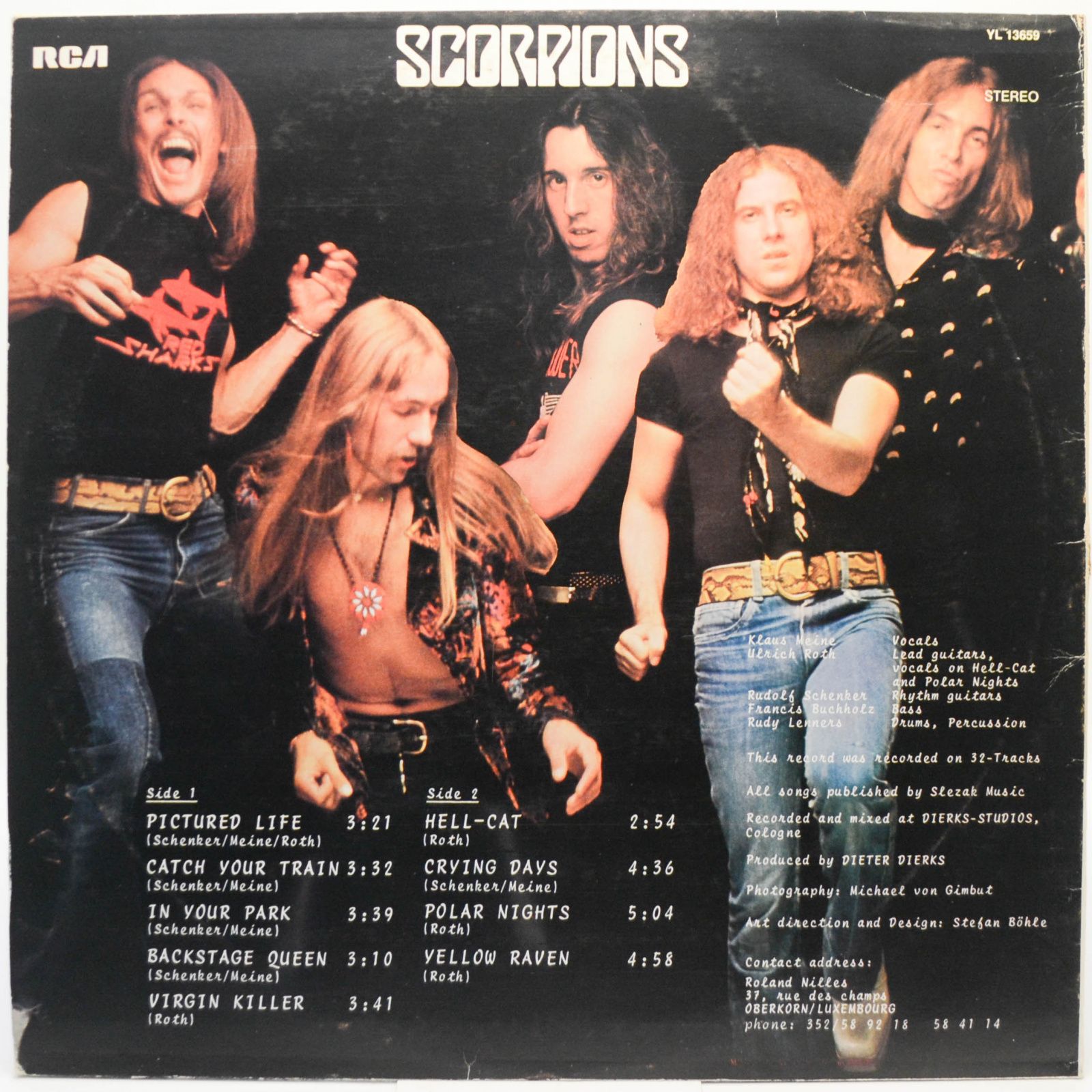 Scorpions — Virgin Killer, 1976