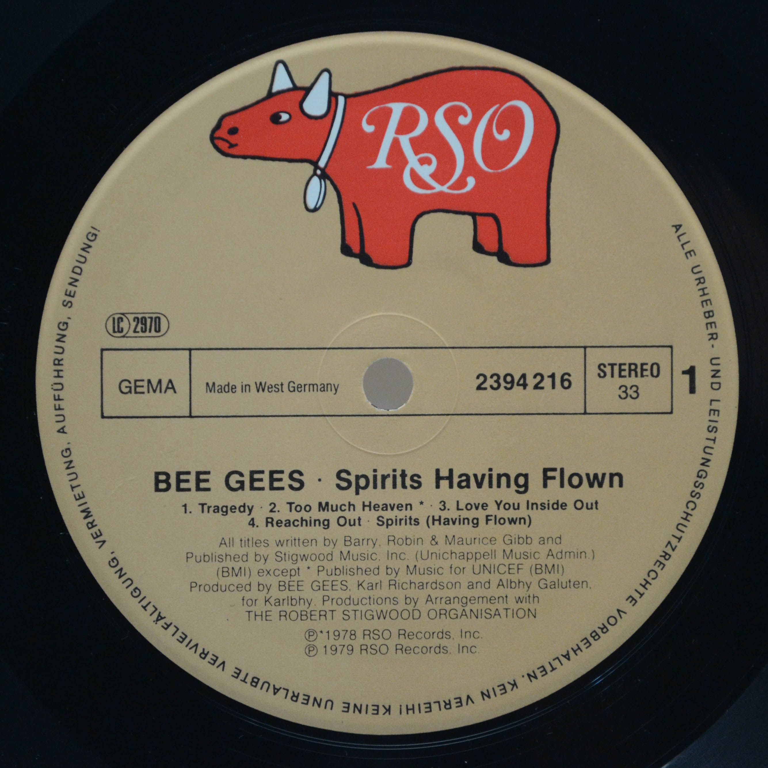 Bee Gees — Spirits Having Flown, 1979