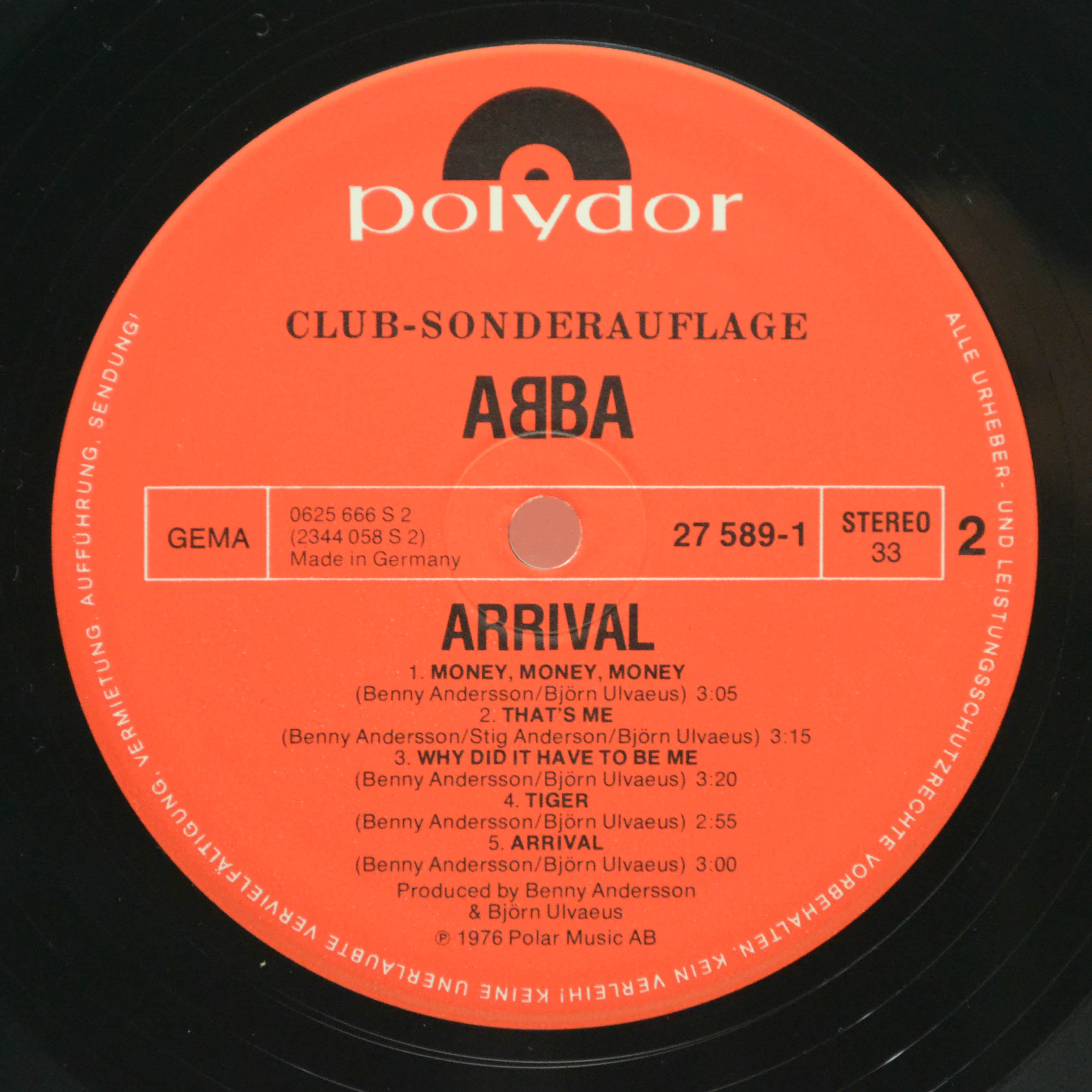 ABBA — Arrival, 1976