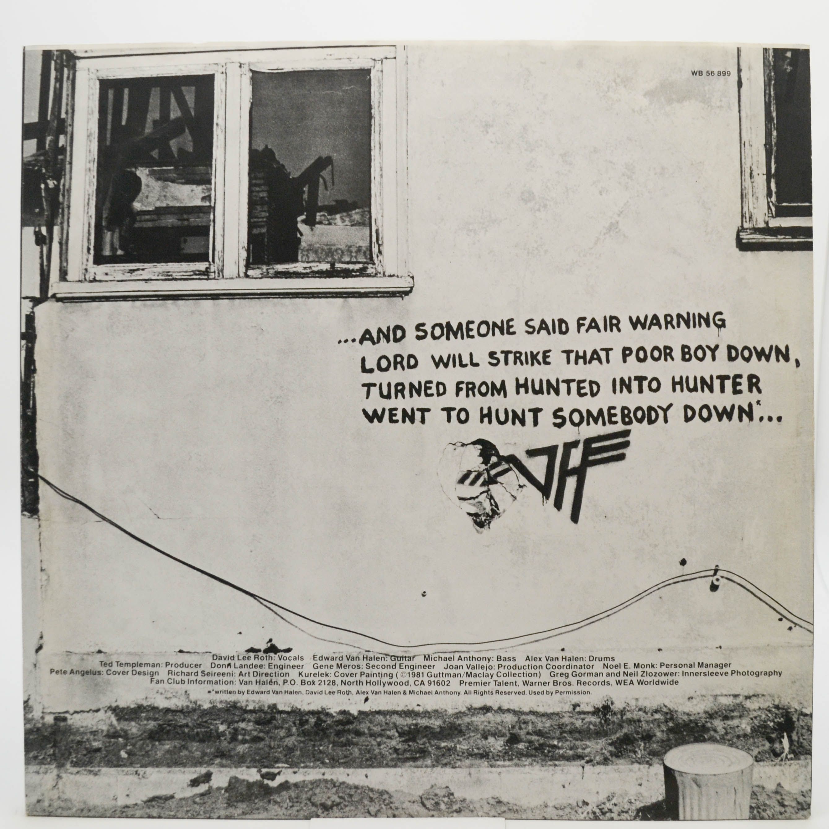 Van Halen — Fair Warning, 1981