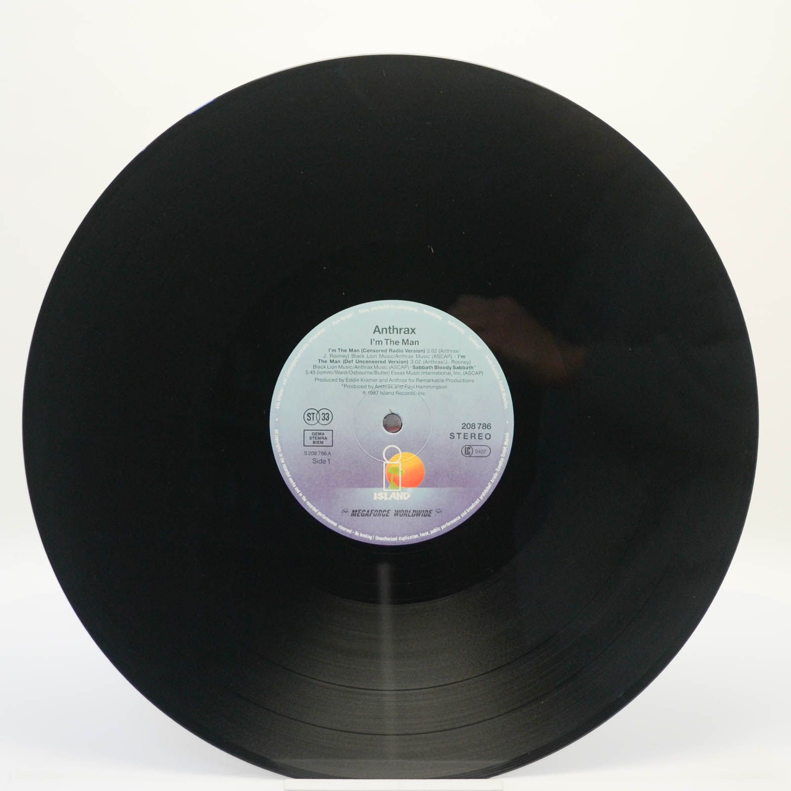 Anthrax — I'm The Man, 1987