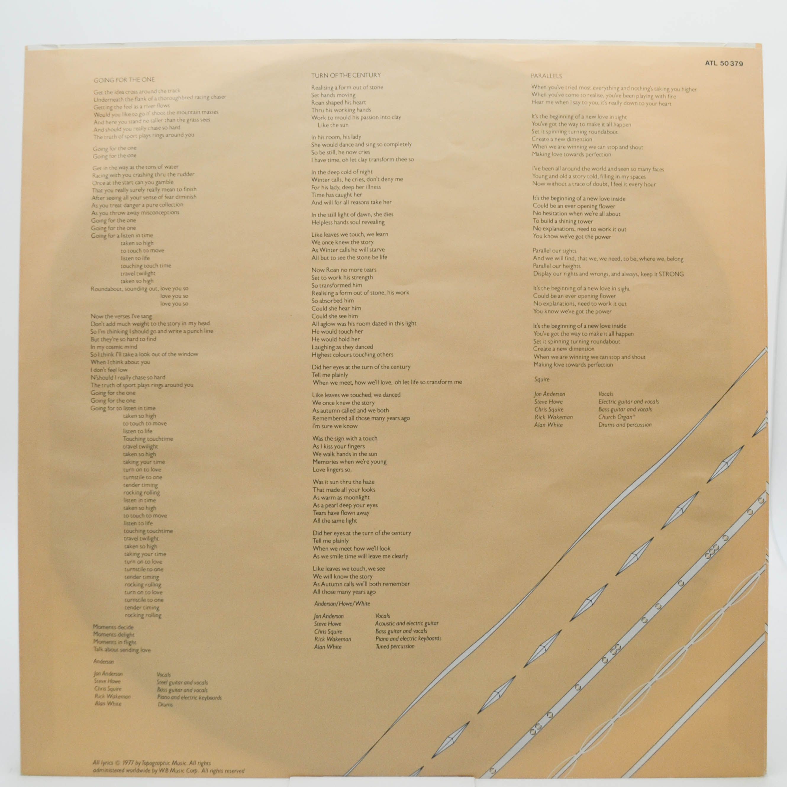 Yes — Going For The One, 1977