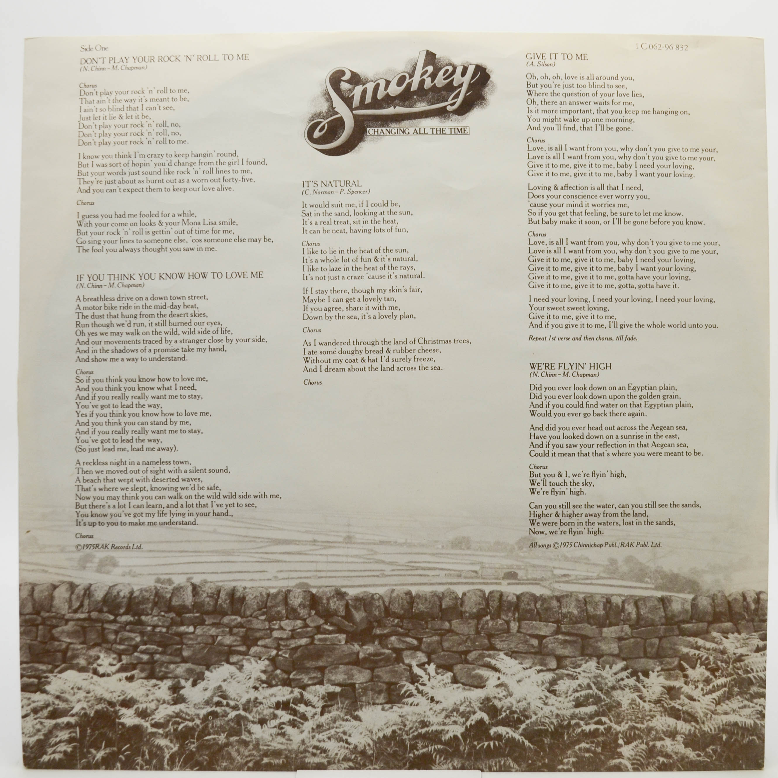 Smokey — Changing All The Time, 1975