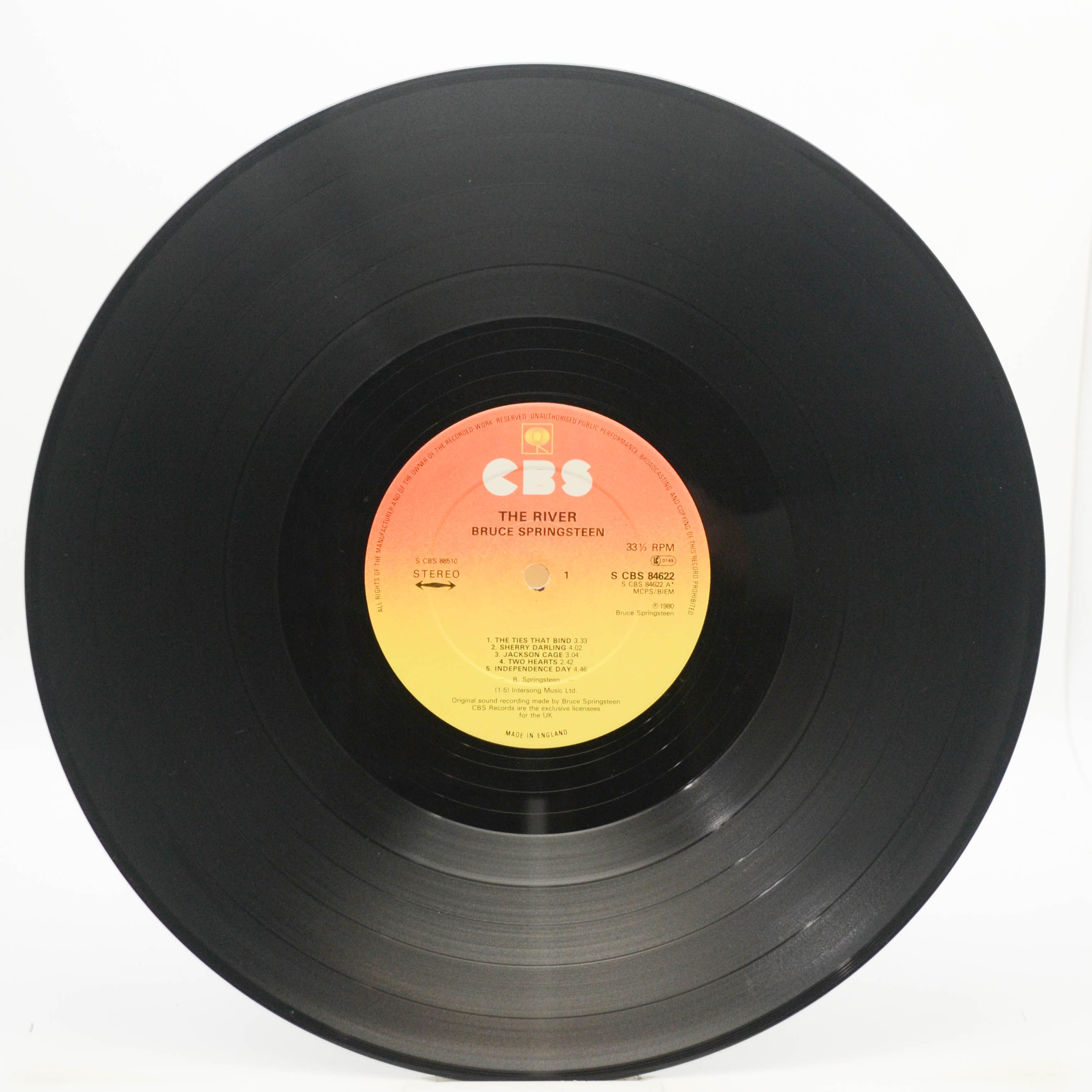 Bruce Springsteen — The River (2LP, UK), 1980