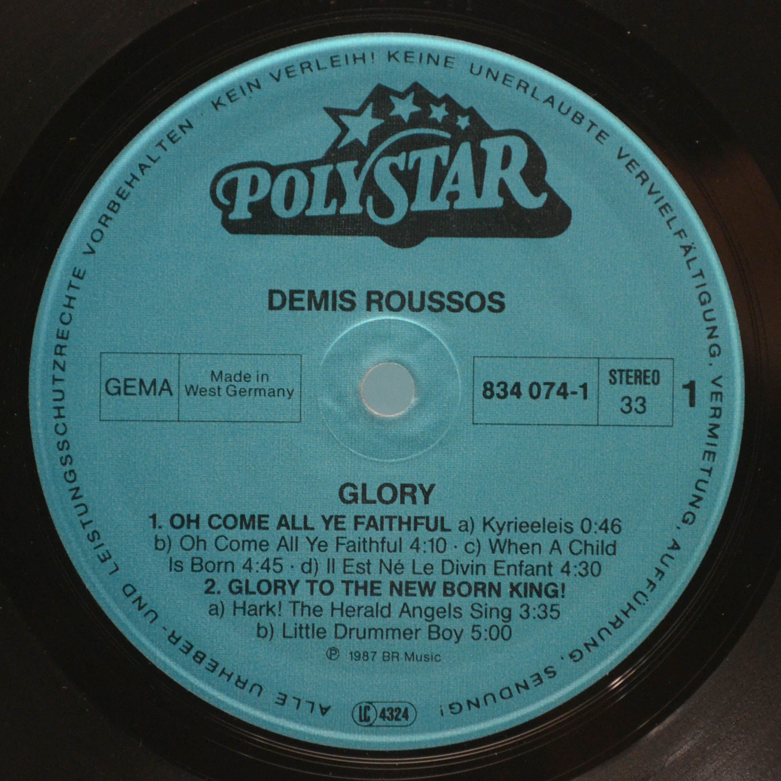 Demis Roussos — Glory - The Christmas Album, 1987