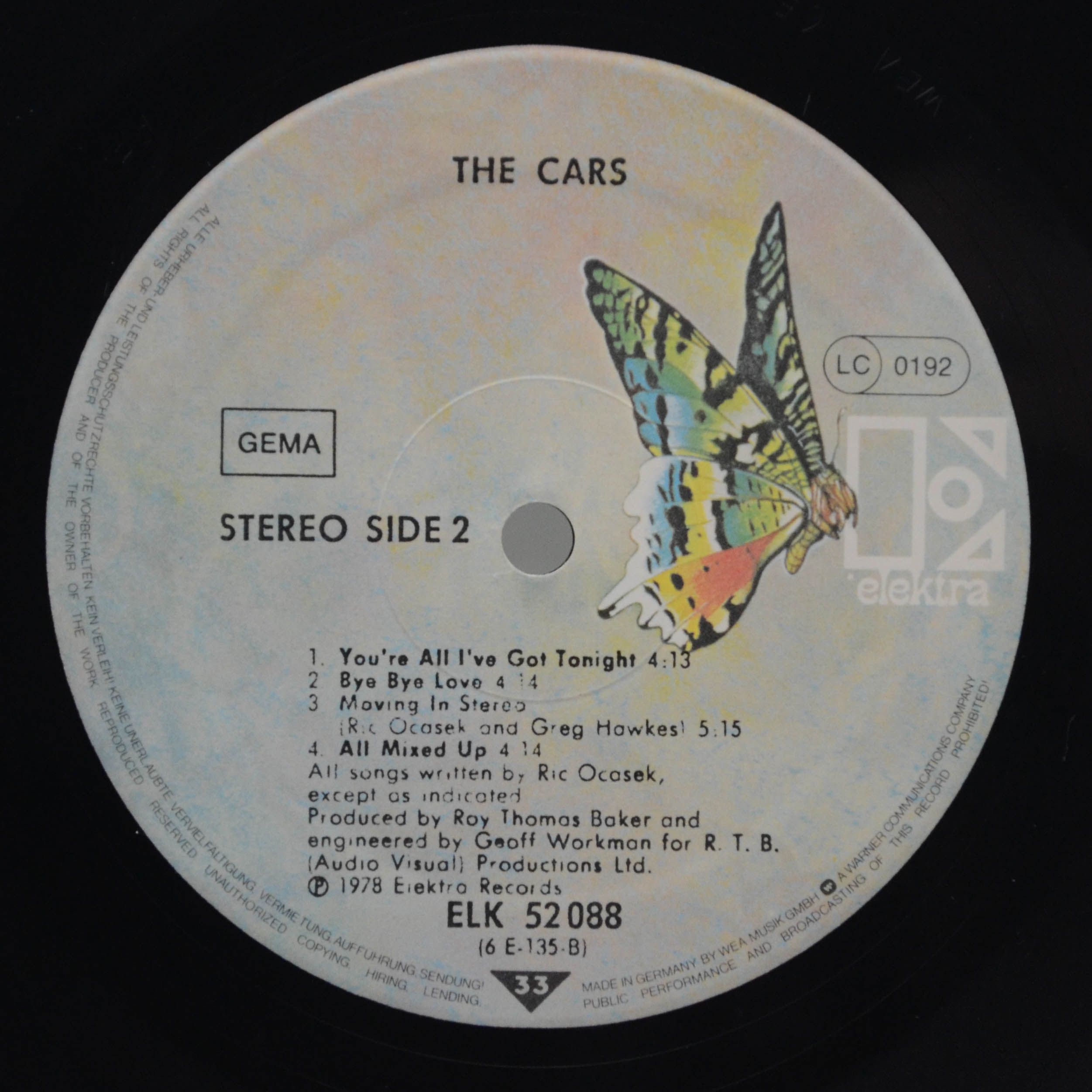 Cars — The Cars, 1978