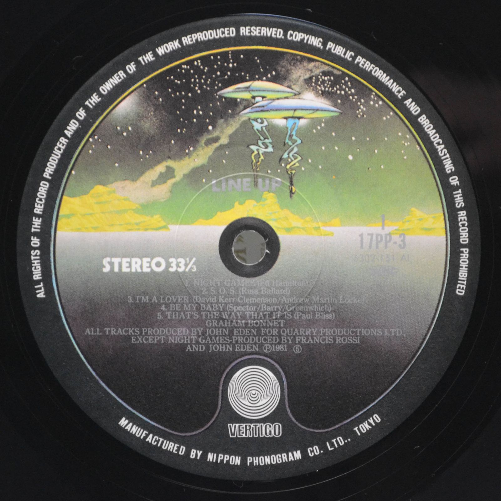 Graham Bonnet — Line Up, 1981