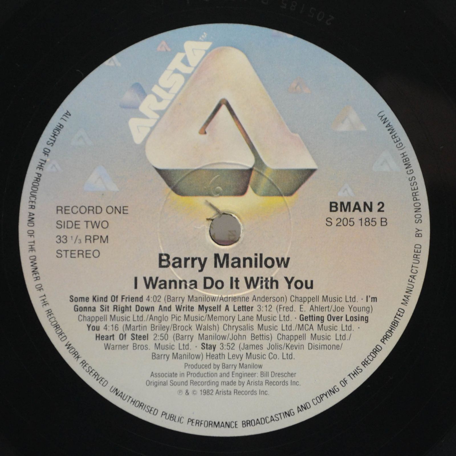 Barry Manilow — I Wanna Do It With You, 1982