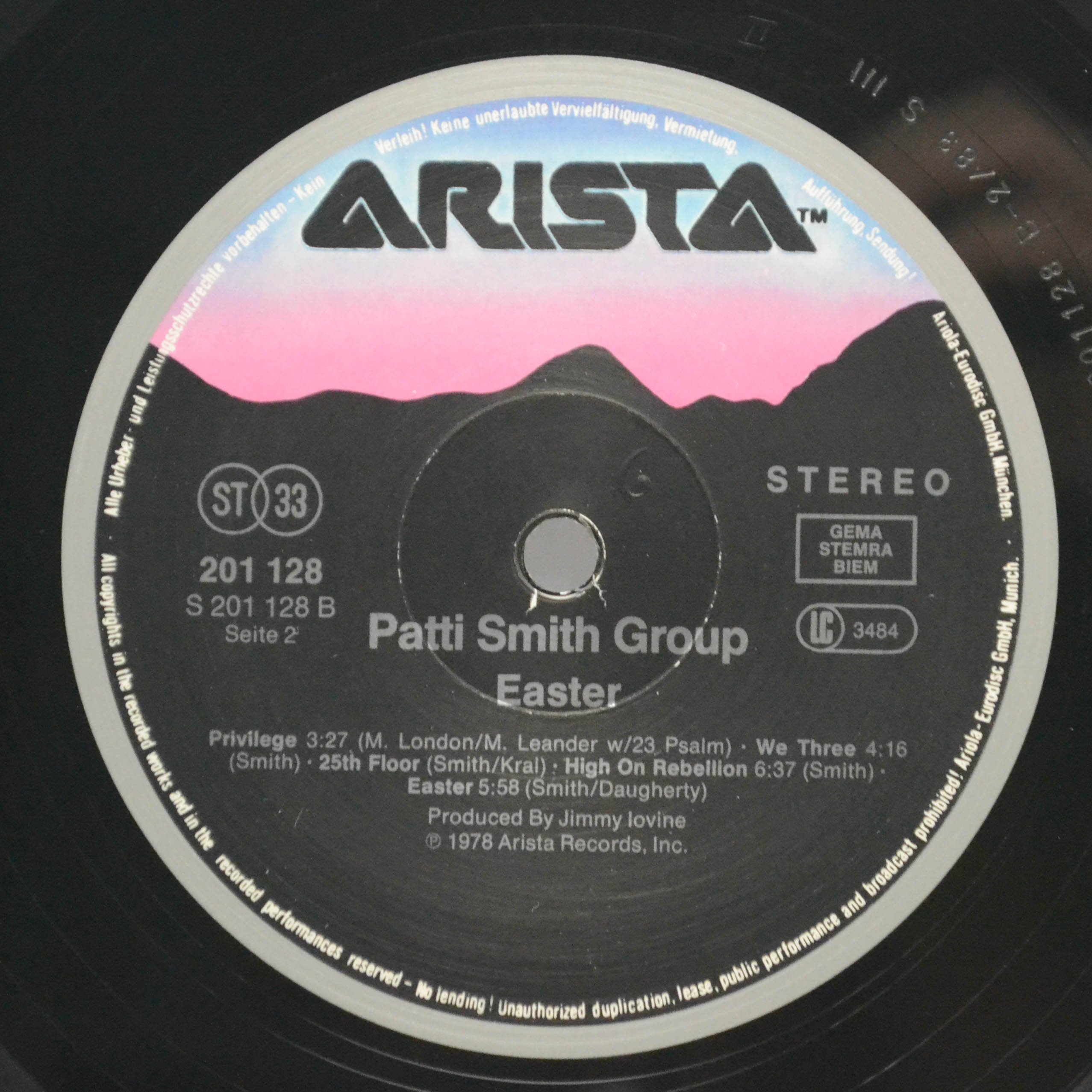 Patti Smith Group — Easter, 1978