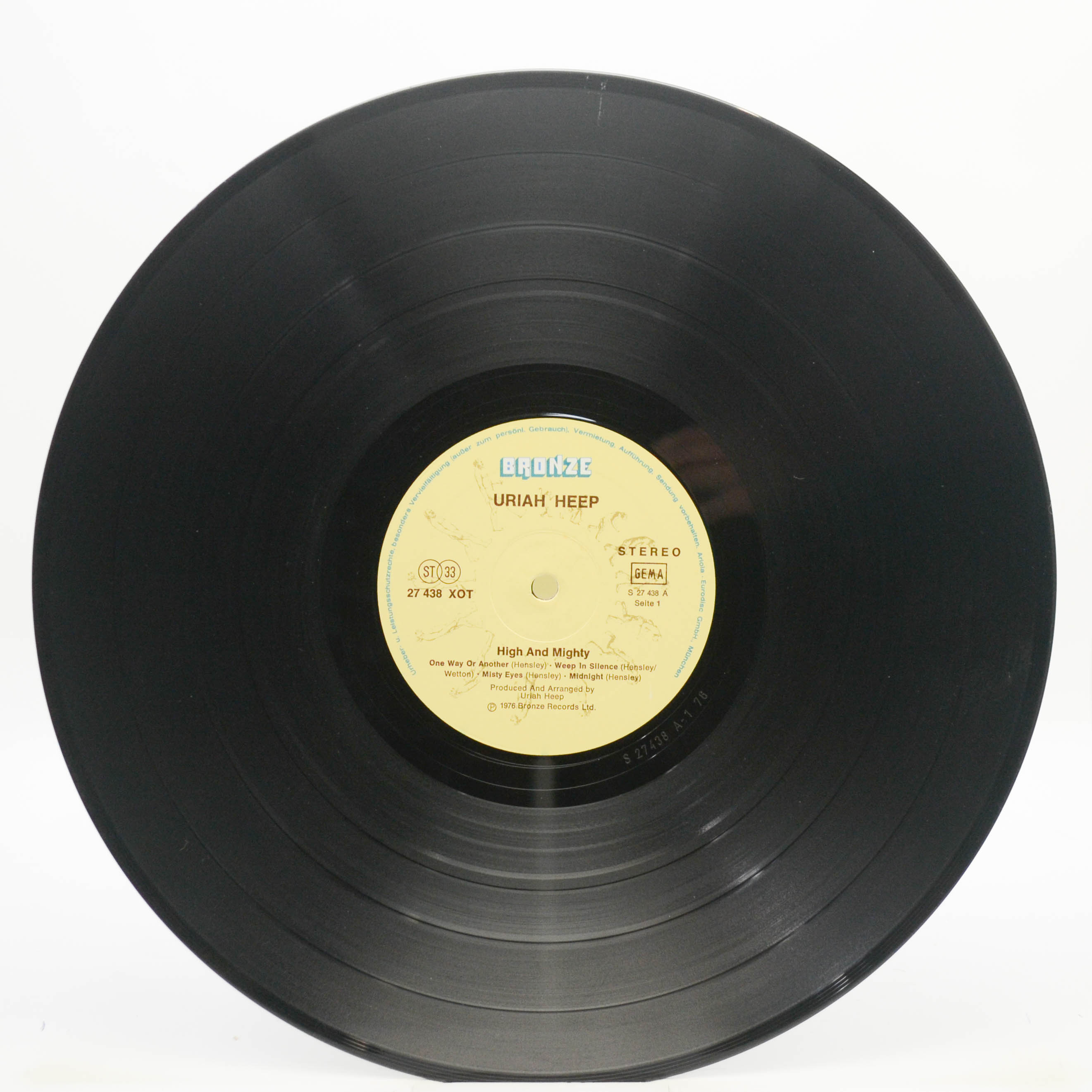 Uriah Heep — High And Mighty, 1976