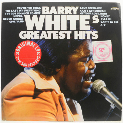 Виниловая пластинка Barry White's Greatest Hits, 1975