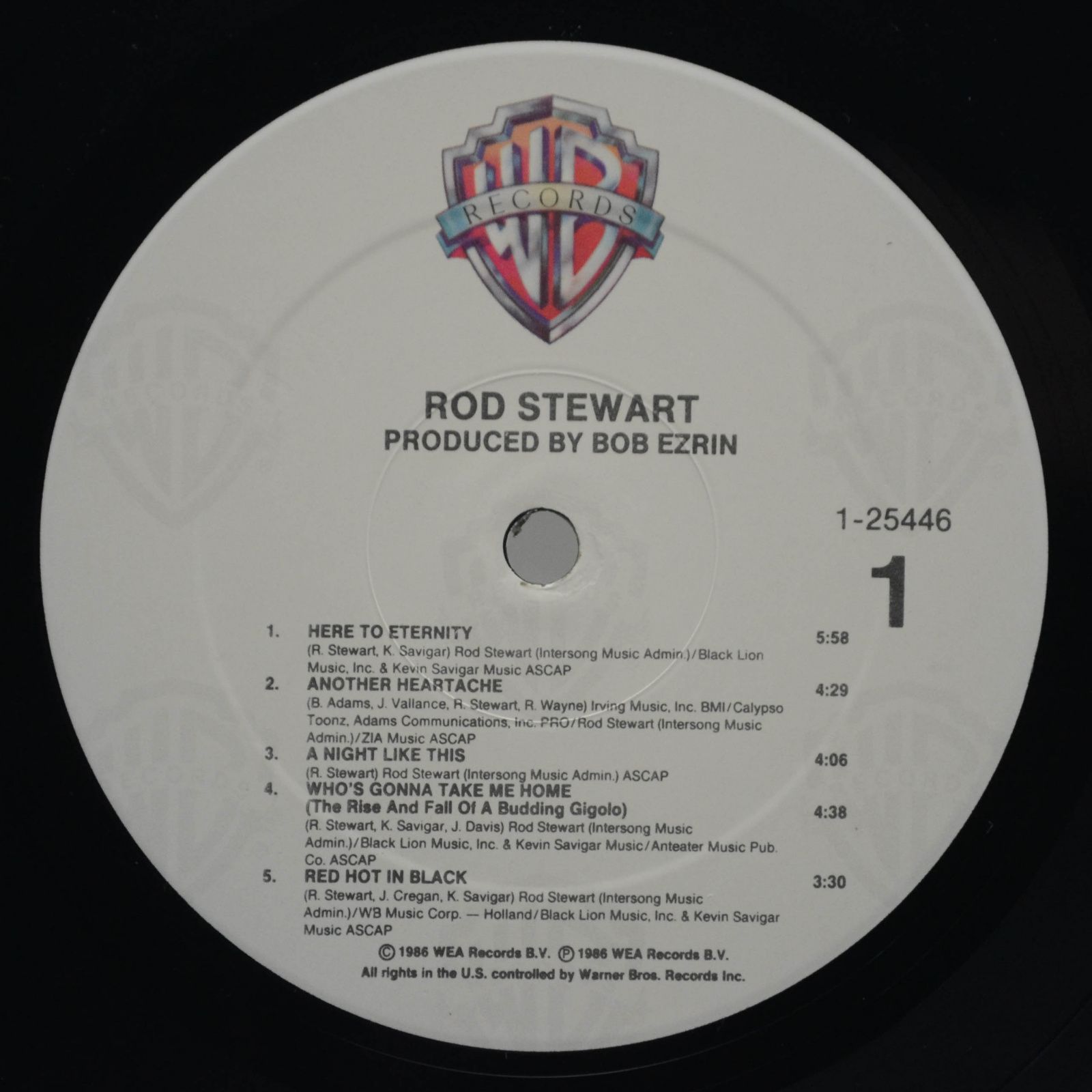 Rod Stewart — Rod Stewart (USA), 1986