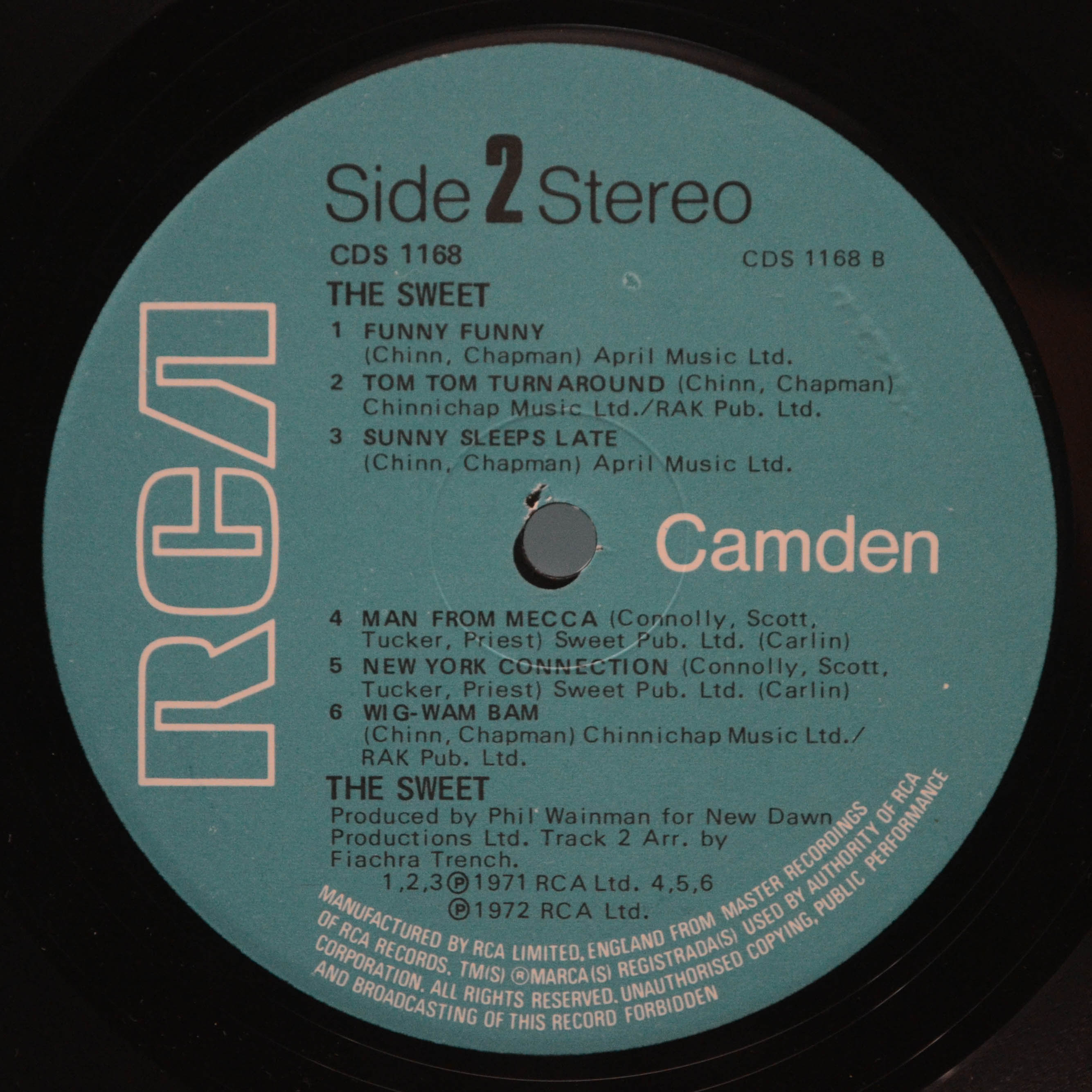 Sweet — The Sweet (UK), 1978