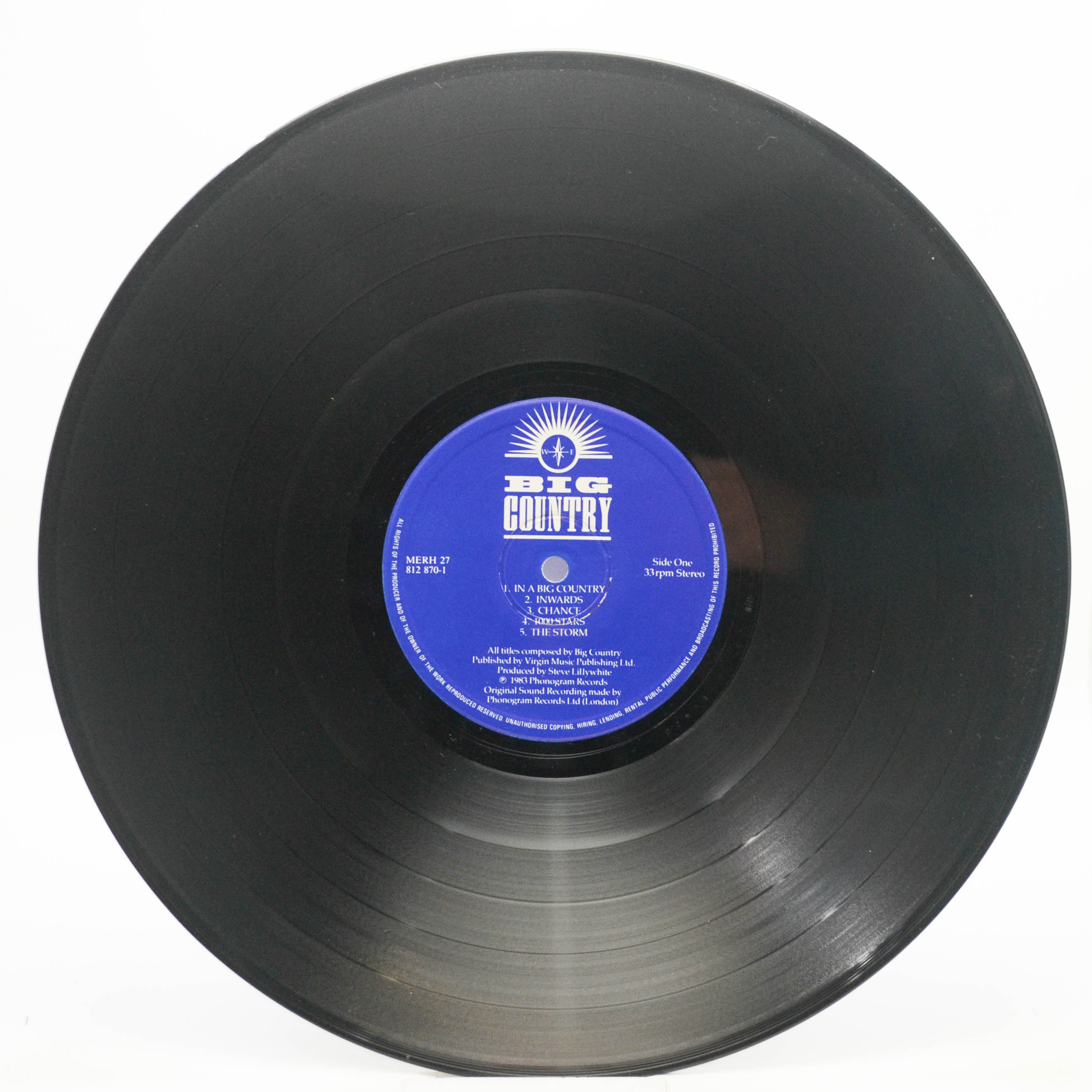 Big Country — The Crossing (1-st, UK), 1984