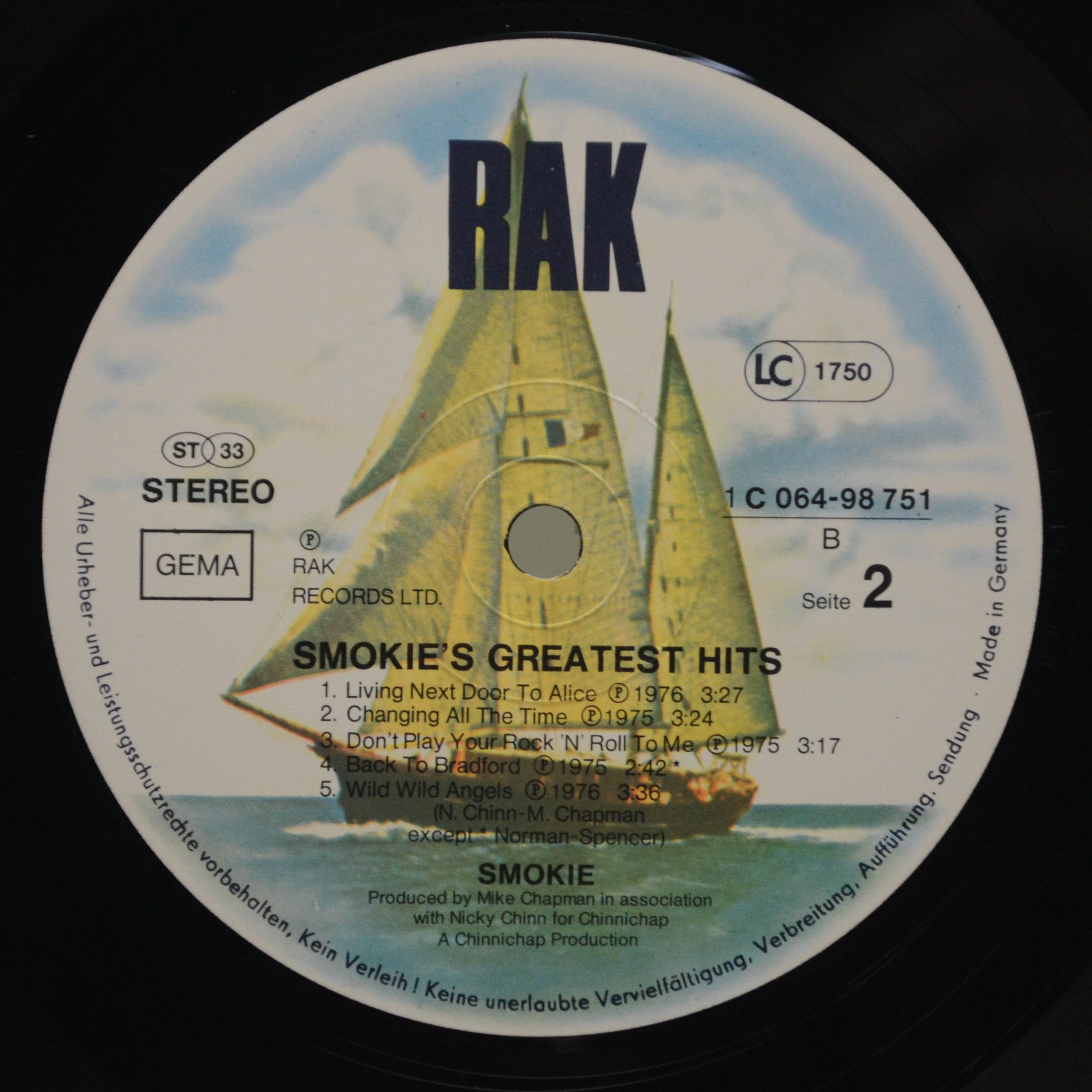 Smokie — Greatest Hits, 1977