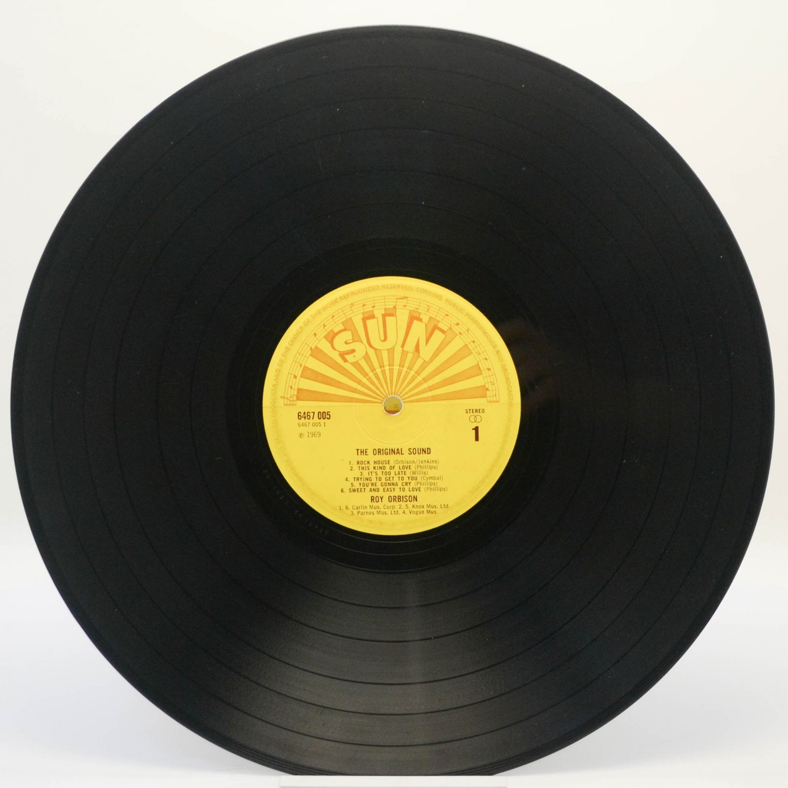 Roy Orbison — The Original Sound, 1972