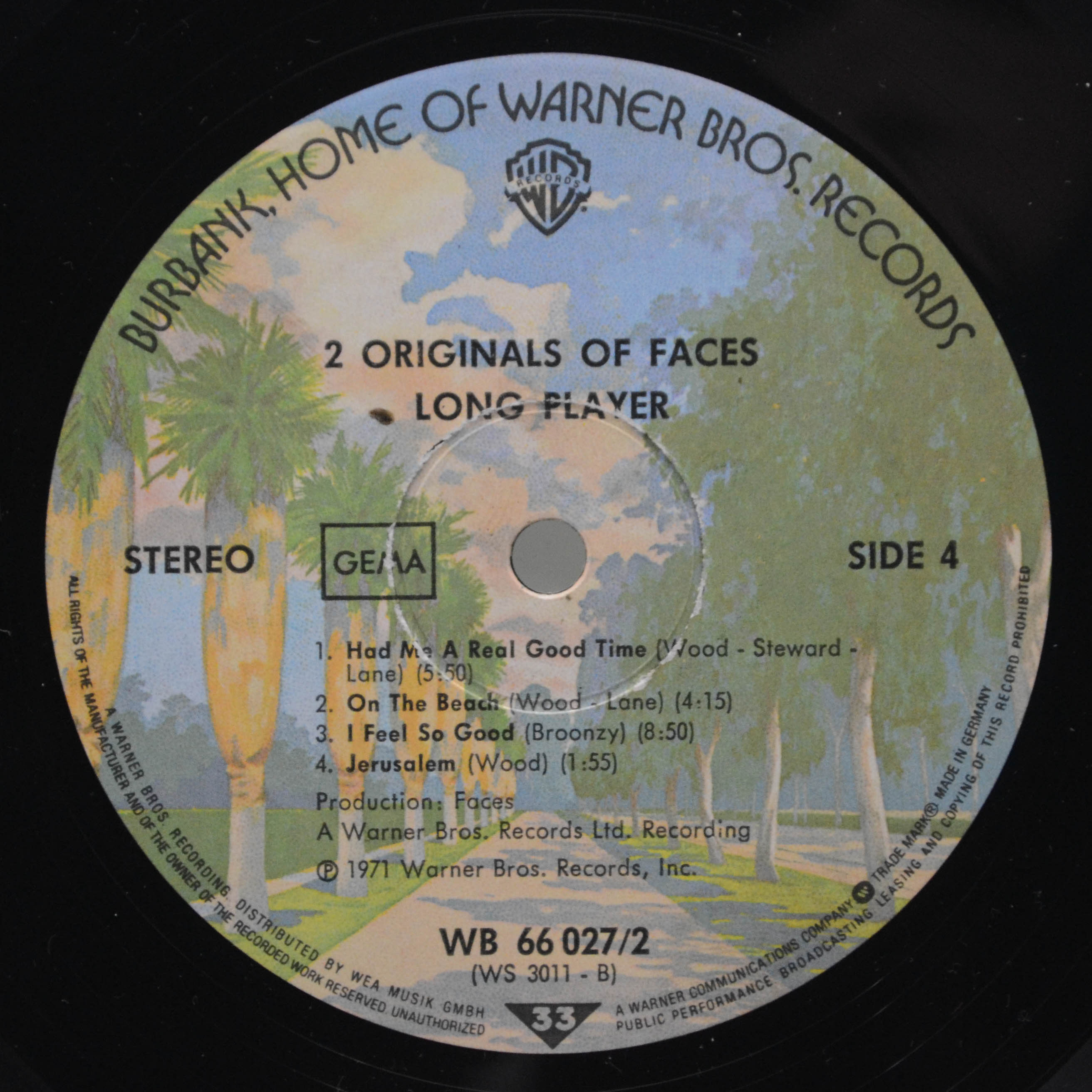 Faces — 2 Originals Of Faces (2LP), 1973