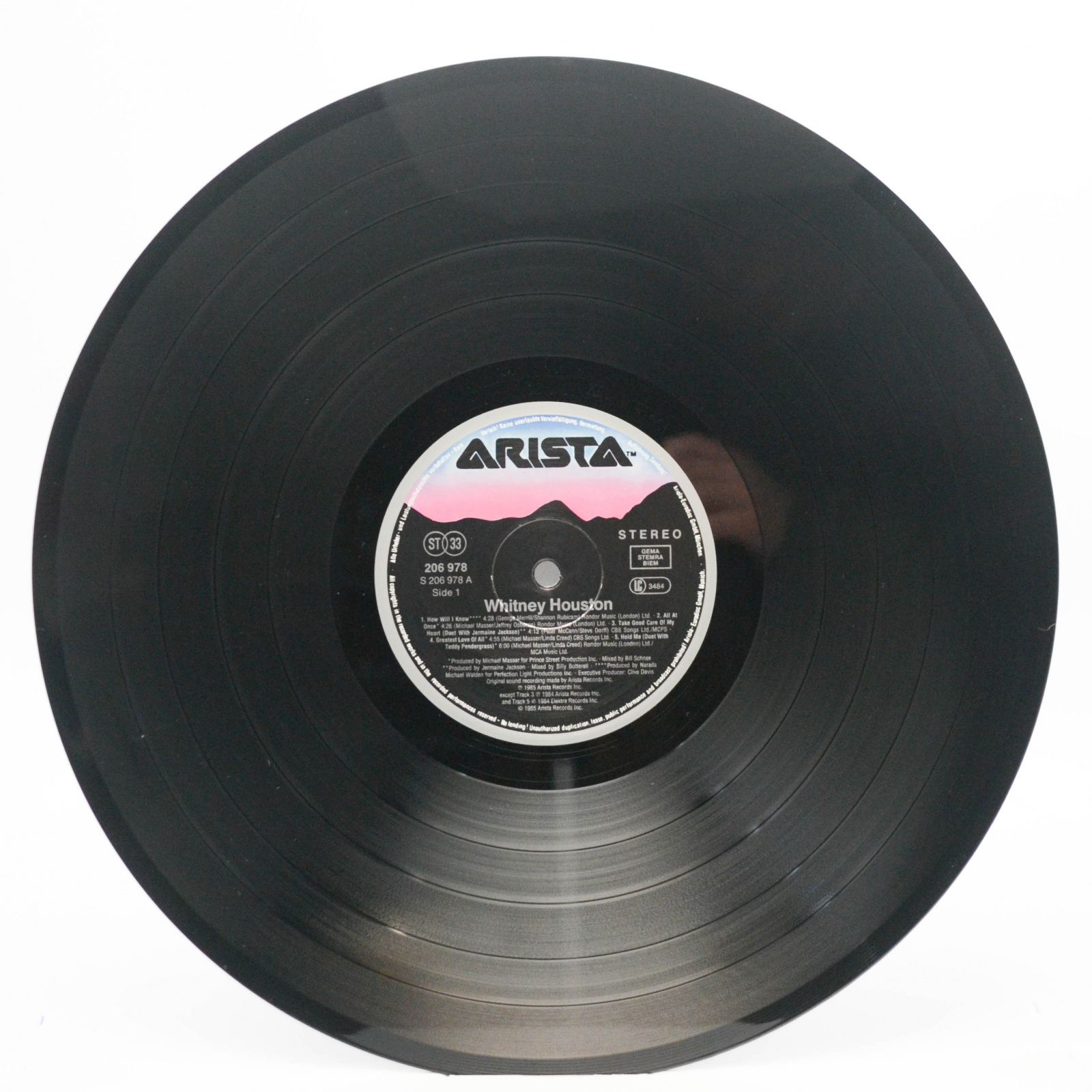 Whitney Houston — Whitney Houston, 1986