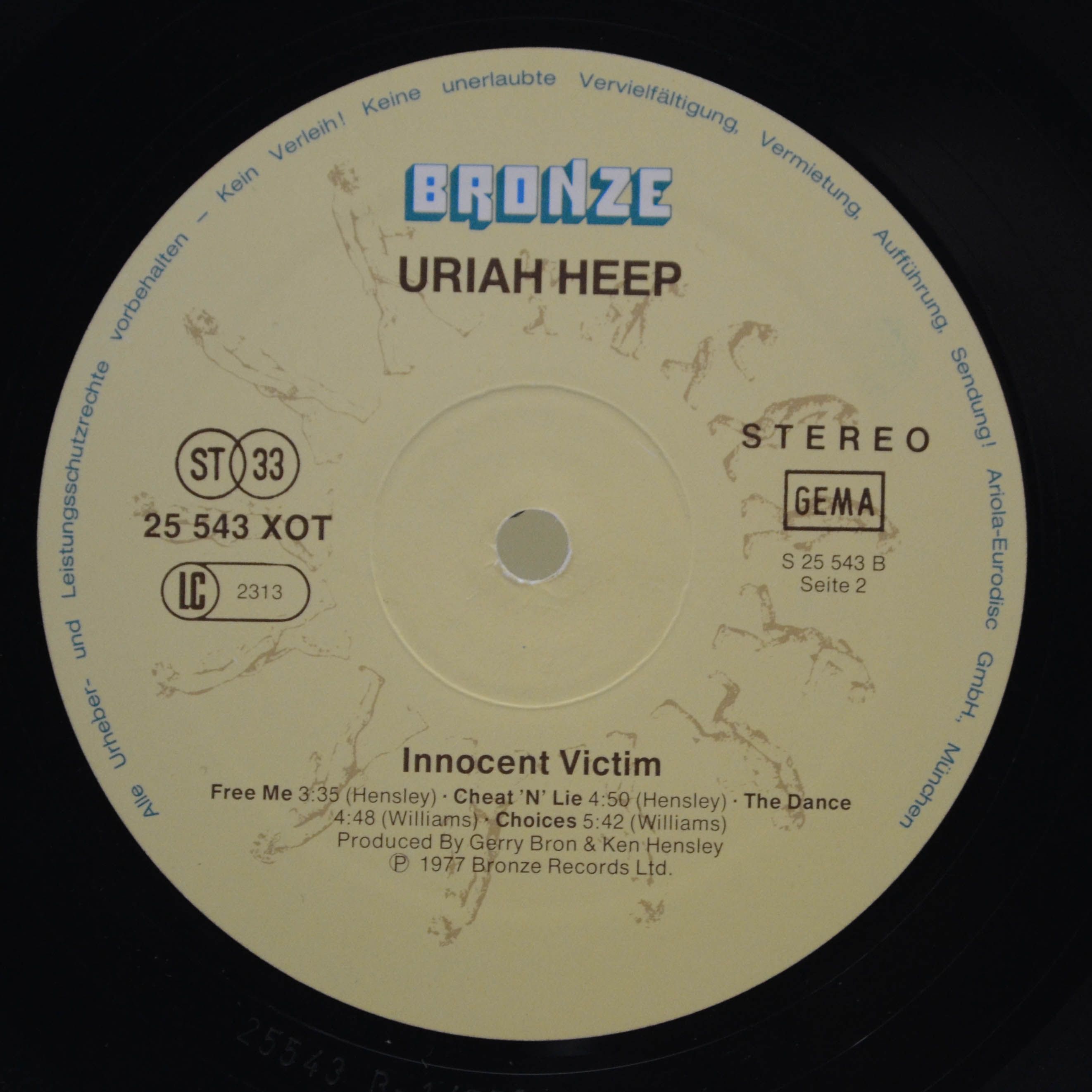 Uriah Heep — Innocent Victim, 1977