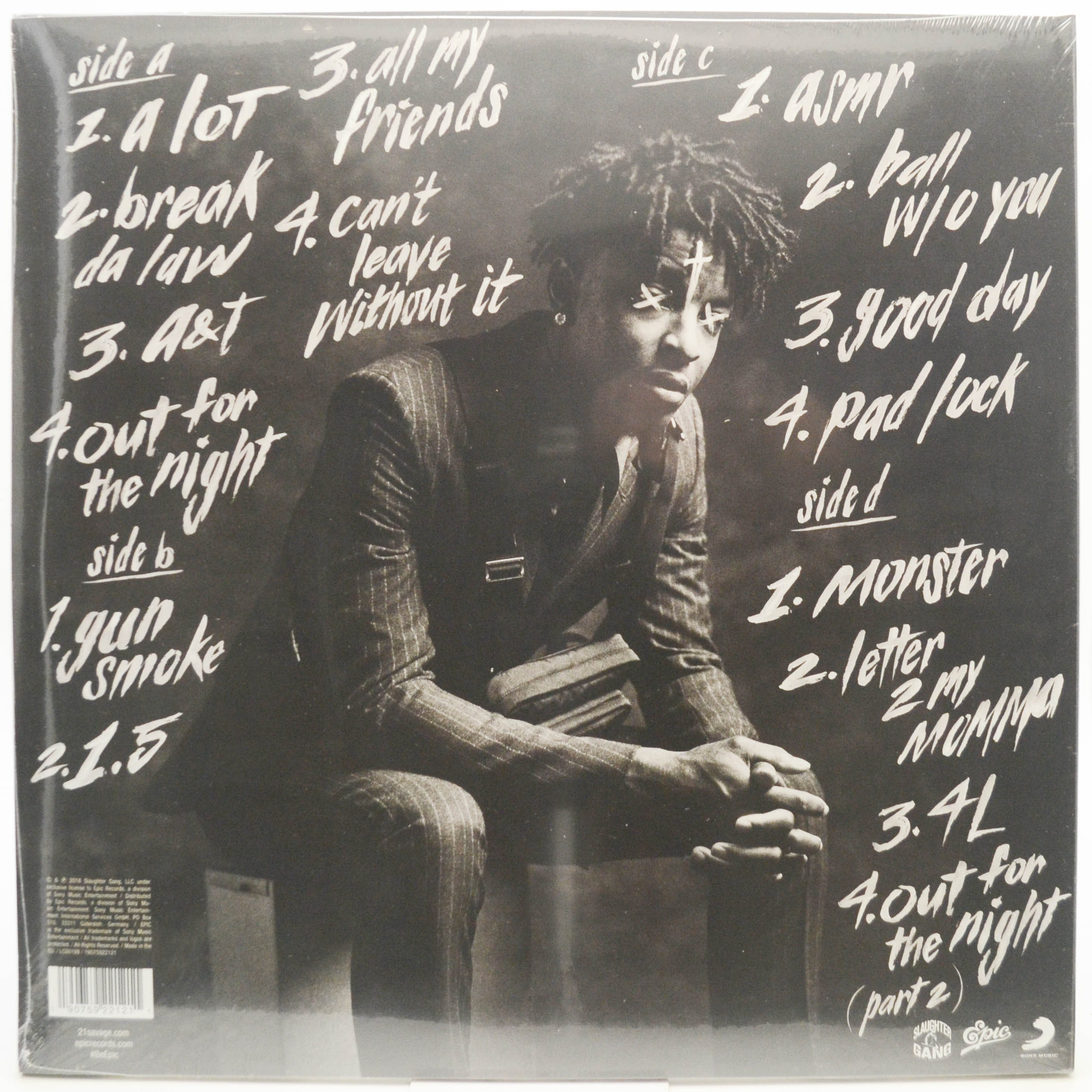 21 Savage — I Am > I Was (2LP), 2018