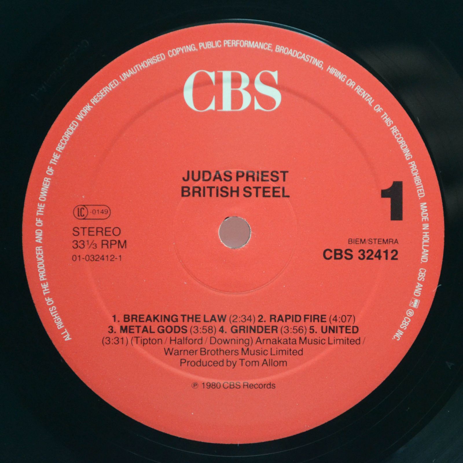 Judas Priest — British Steel, 1980
