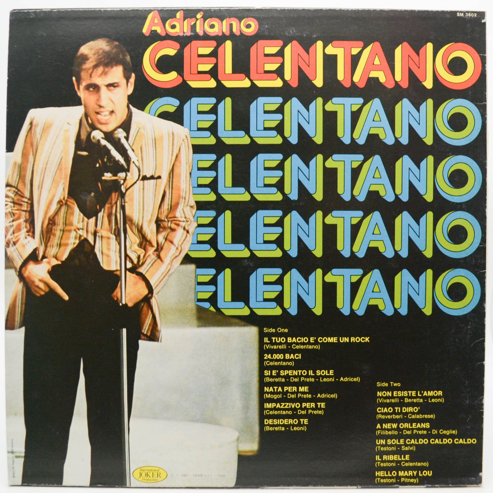 Adriano Celentano — 12 Super Successi (Italy), 1973