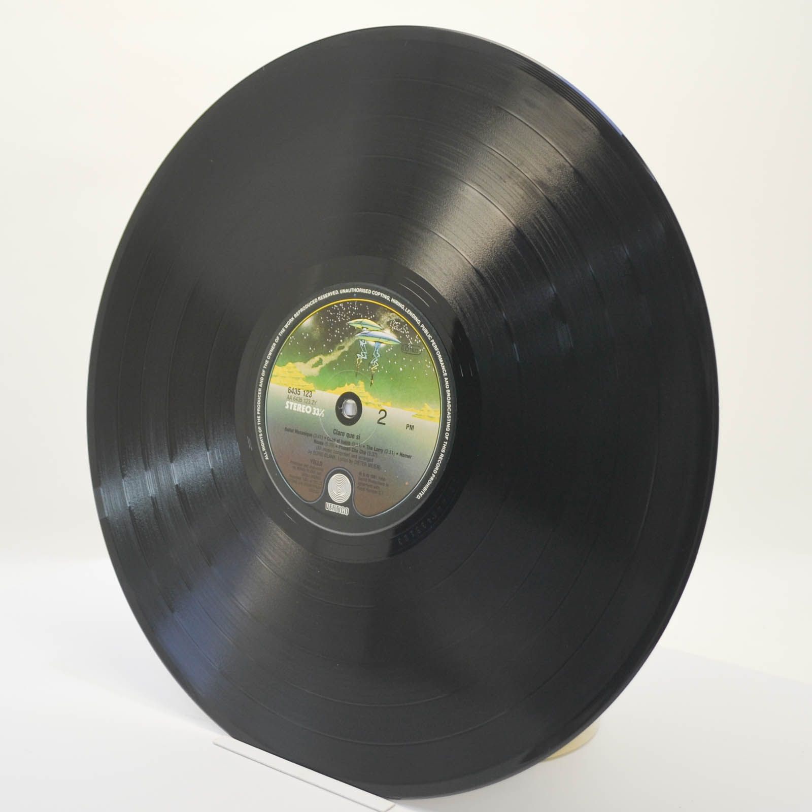 Yello — Claro Que Si, 1981