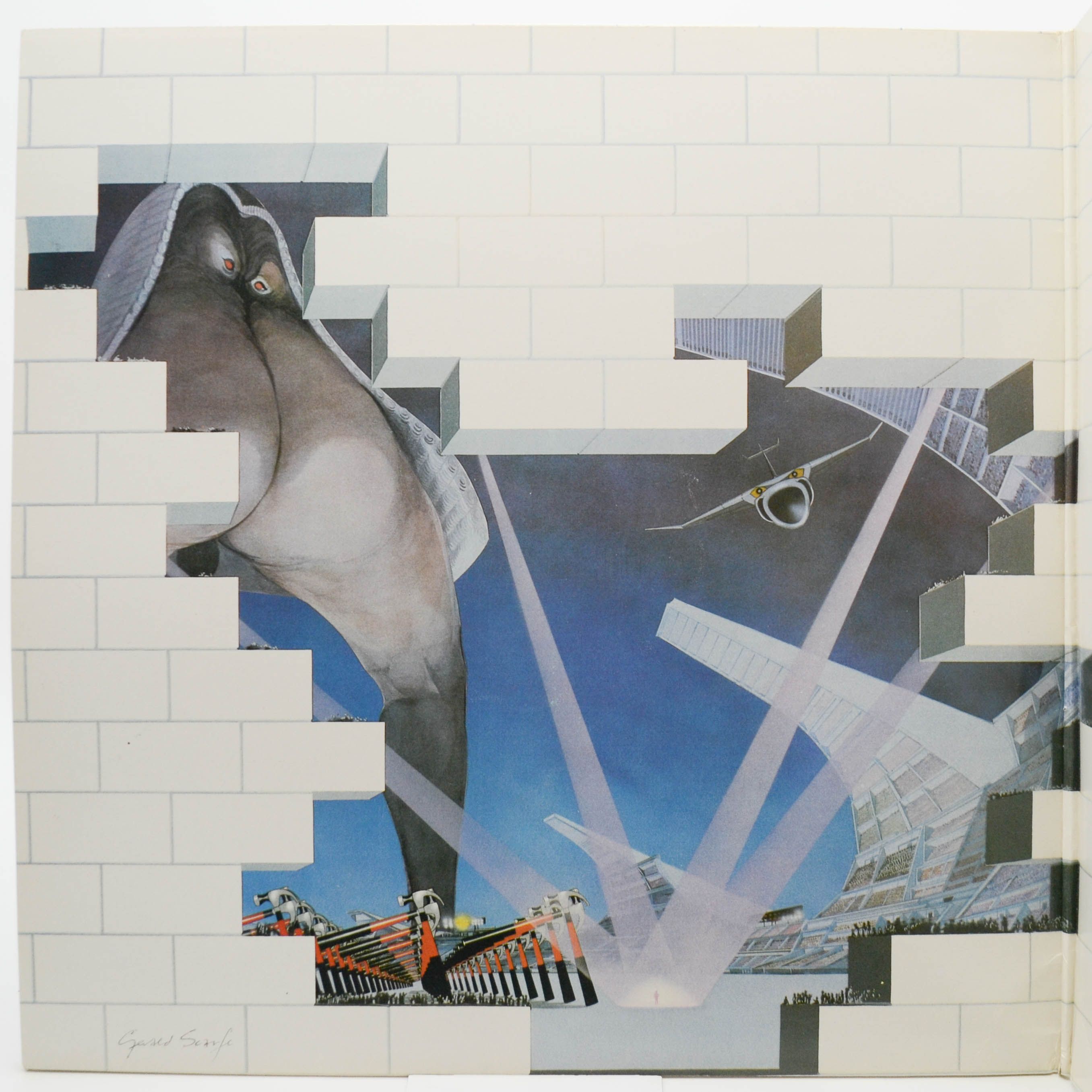 Pink Floyd — The Wall (2LP, UK), 1979