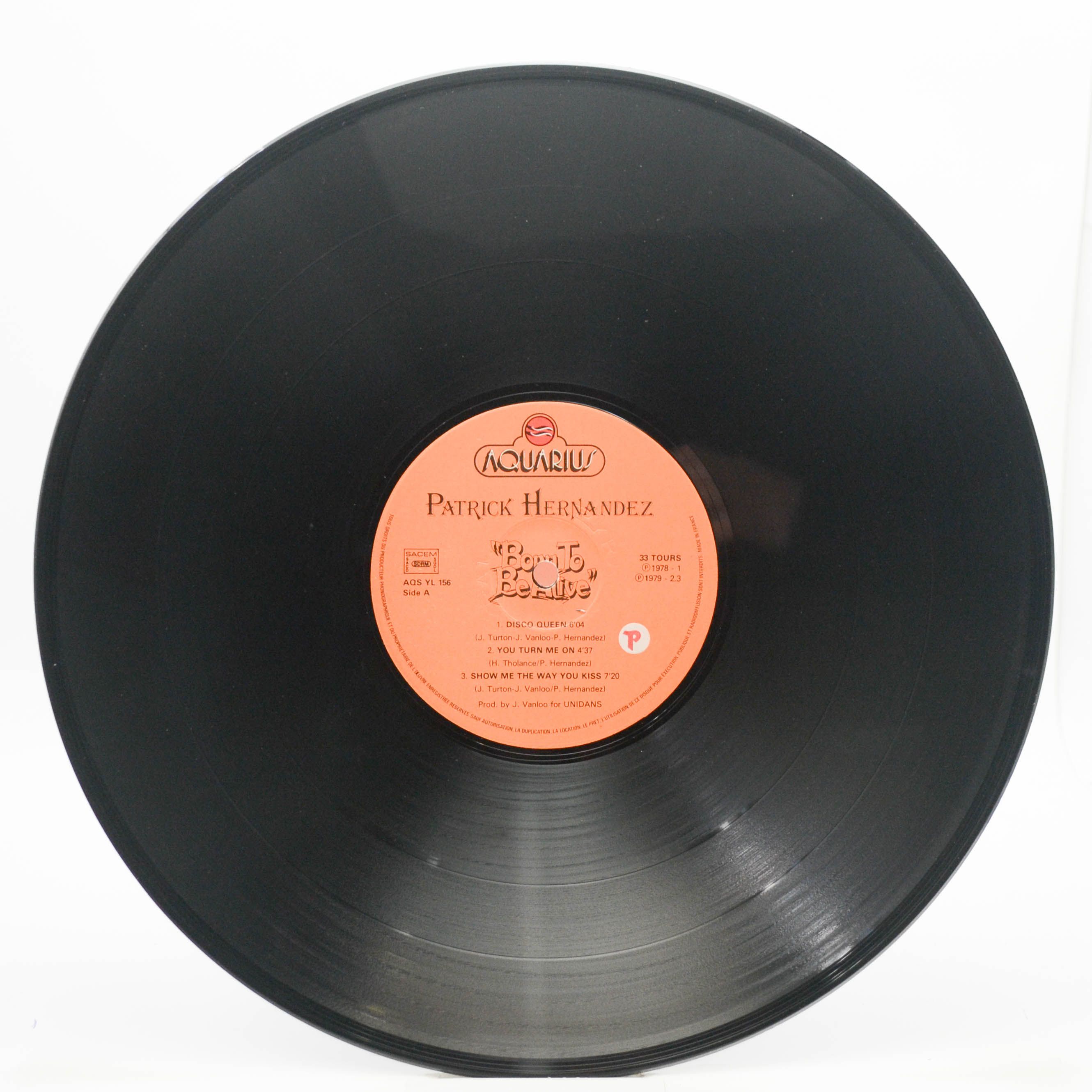 Patrick Hernandez — Born To Be Alive, 1979