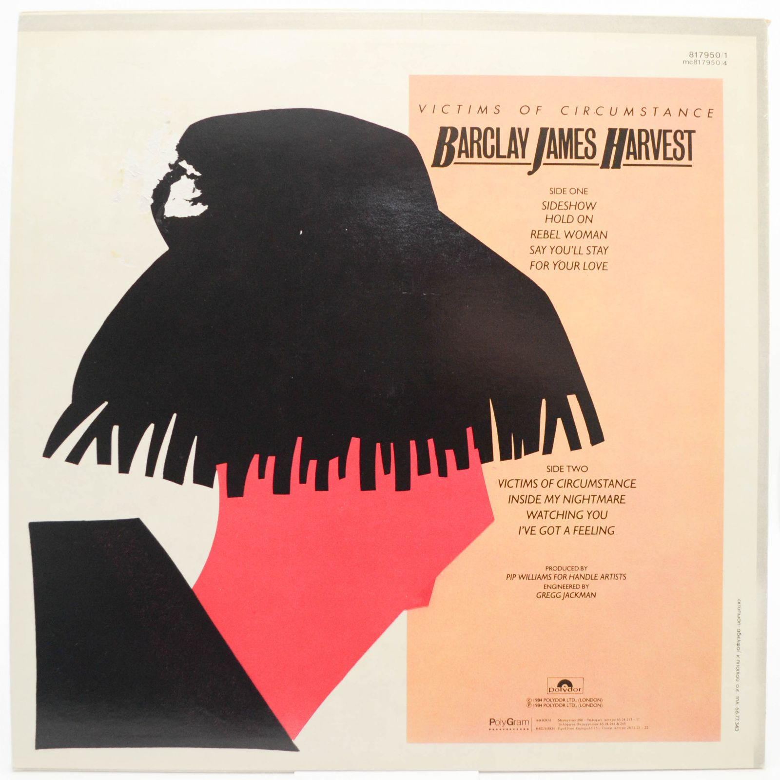 Barclay James Harvest — Victims Of Circumstance, 1984