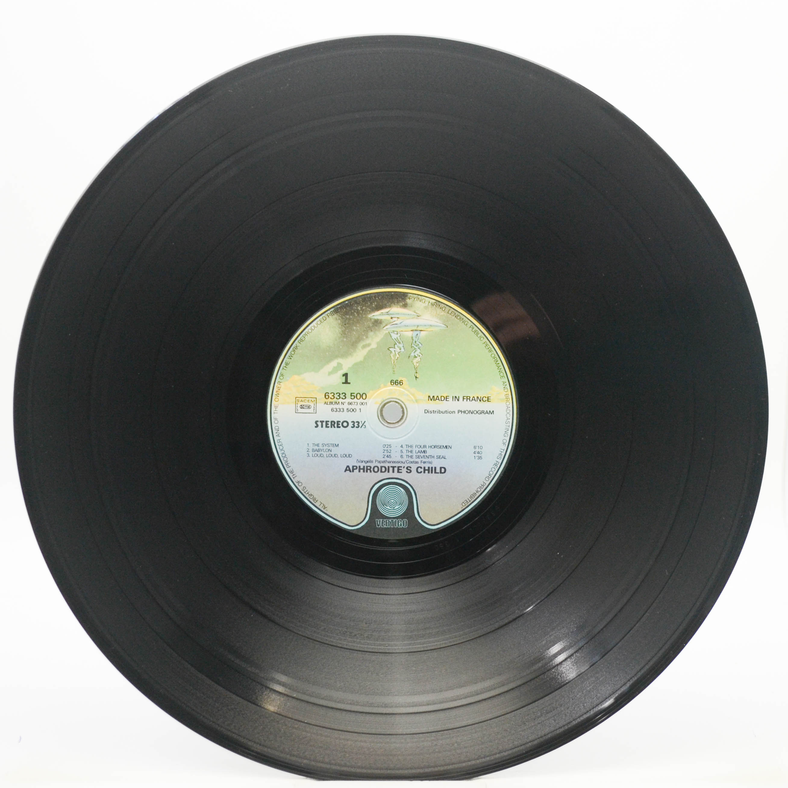 Aphrodite's Child — 666 (2LP, France), 1972