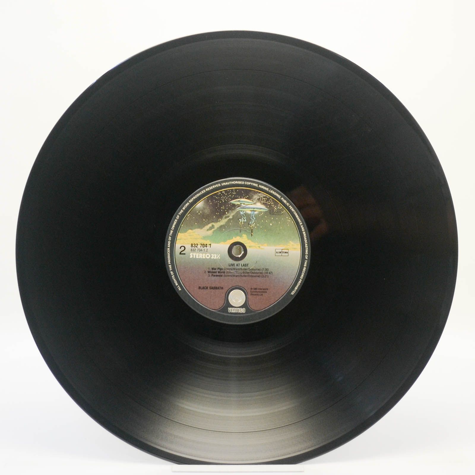 Black Sabbath — Live At Last, 1980