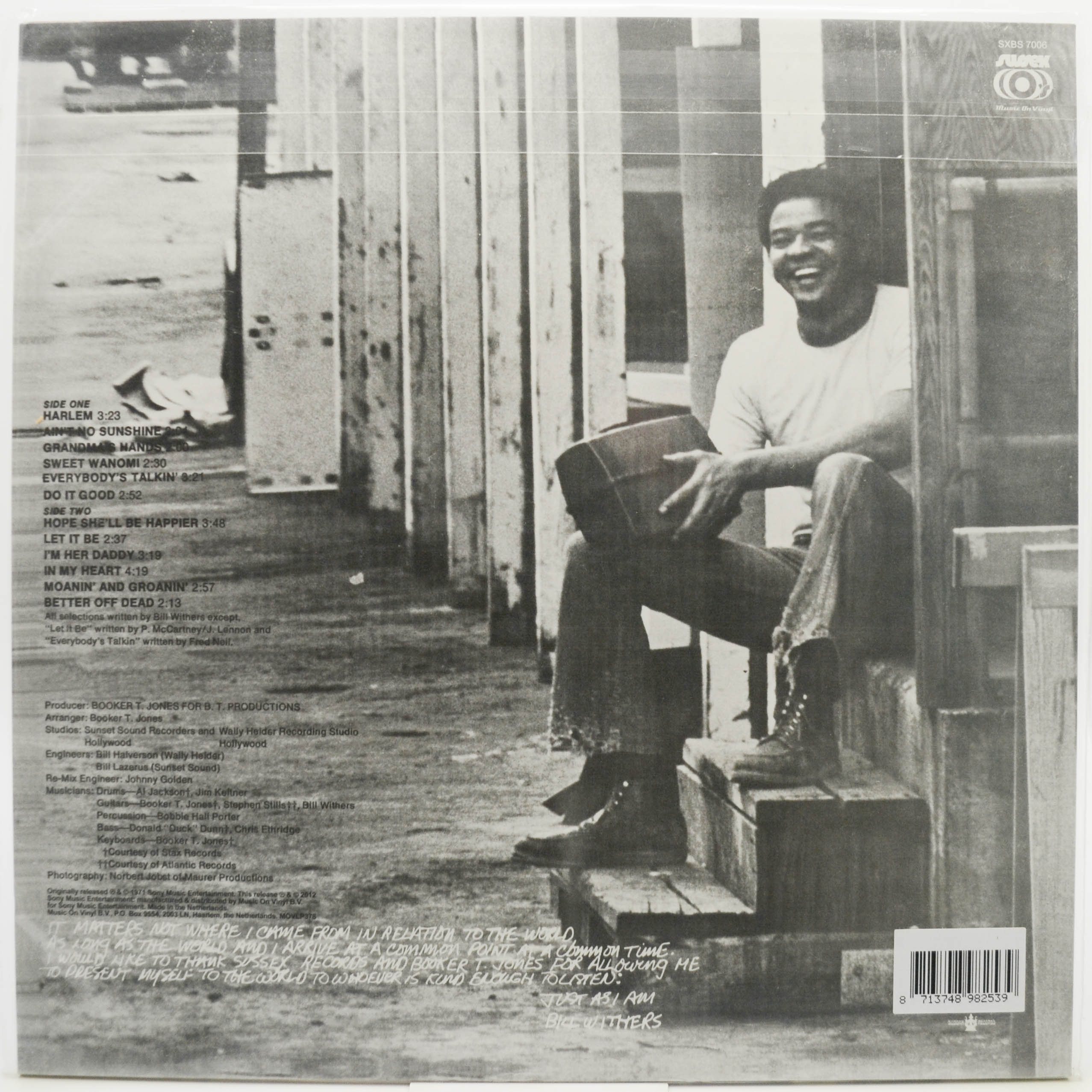 Bill Withers — Just As I Am, 1971