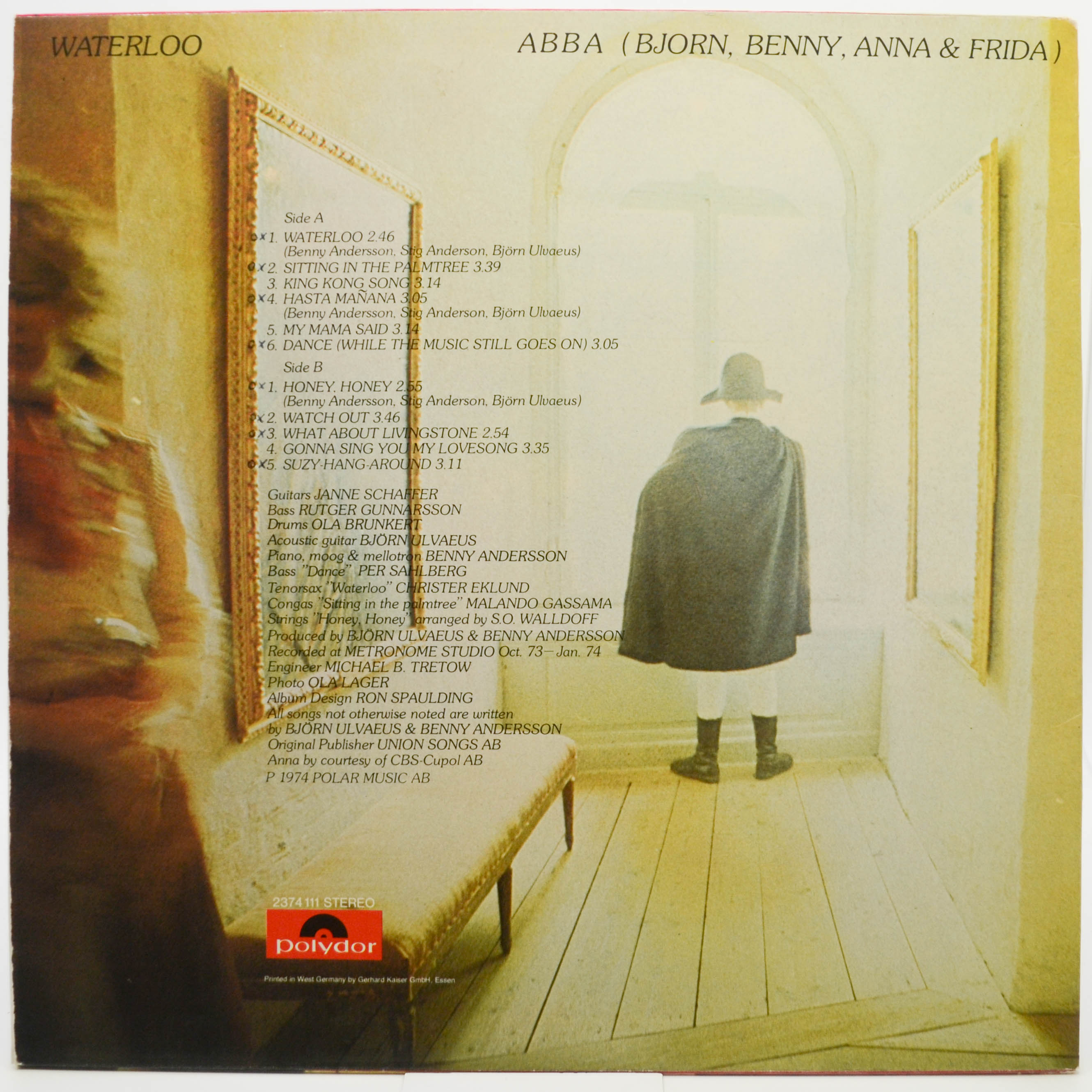 ABBA, Björn, Benny, Anna & Frida — Waterloo, 1974