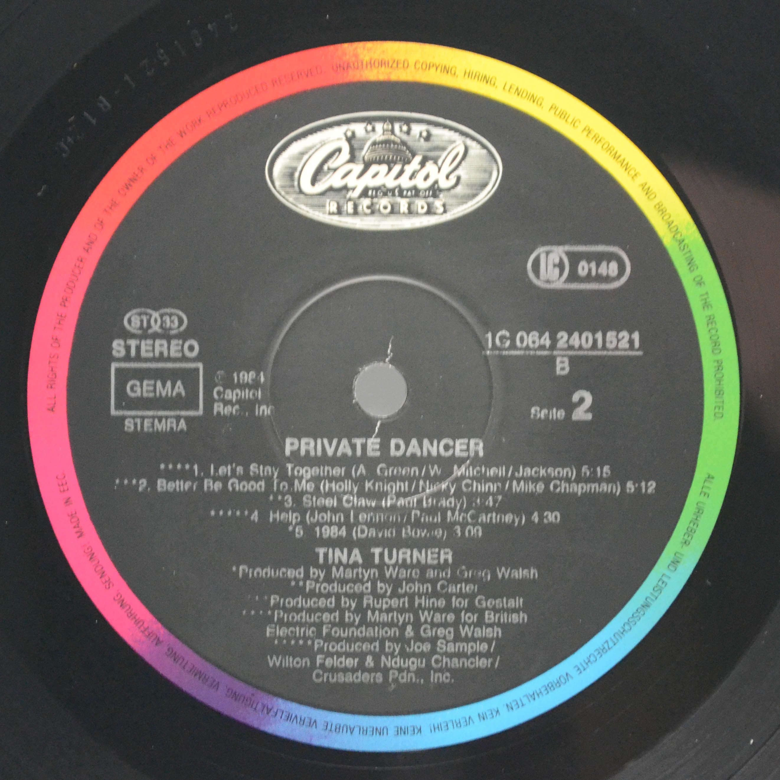 Tina Turner — Private Dancer, 1984