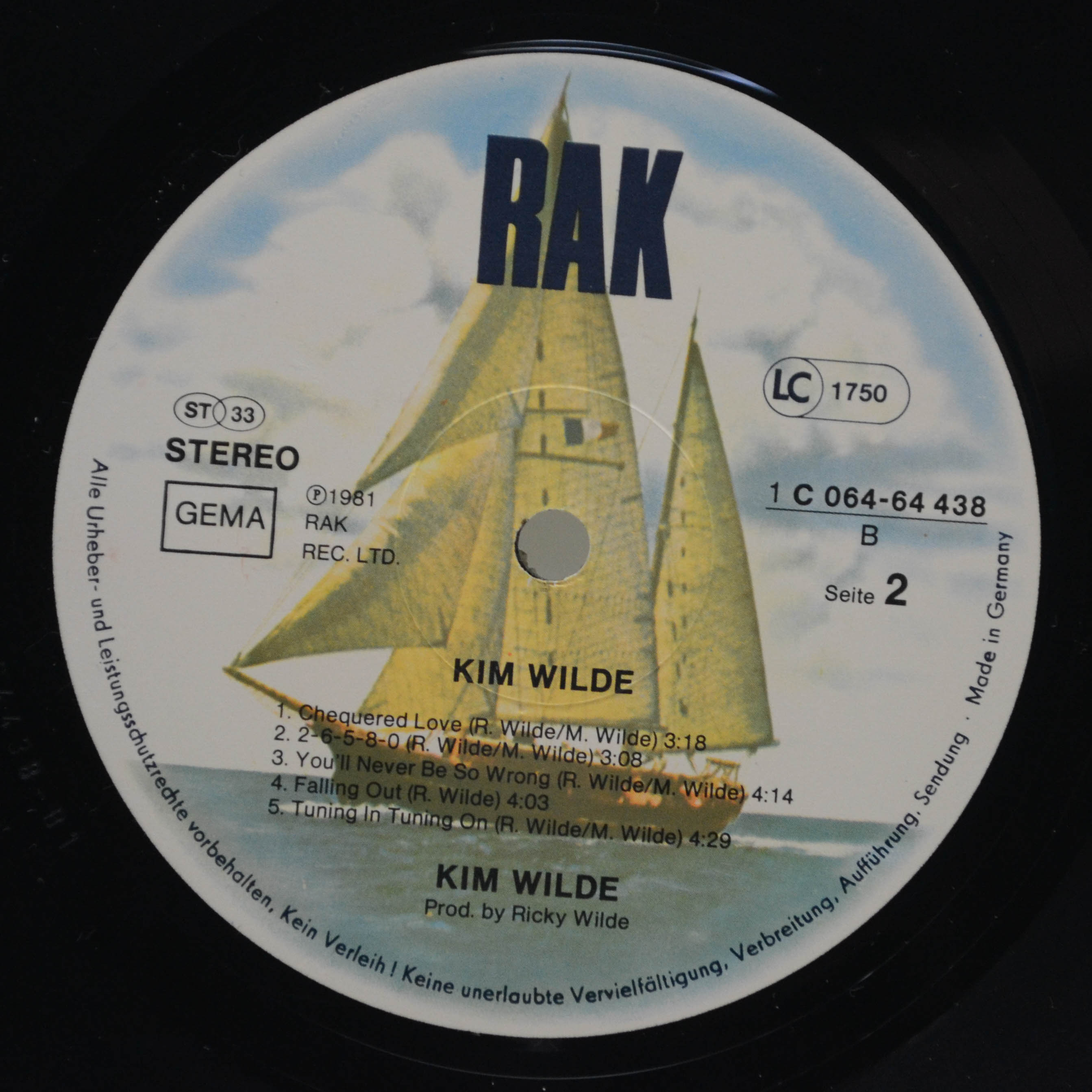 Kim Wilde — Kim Wilde, 1981