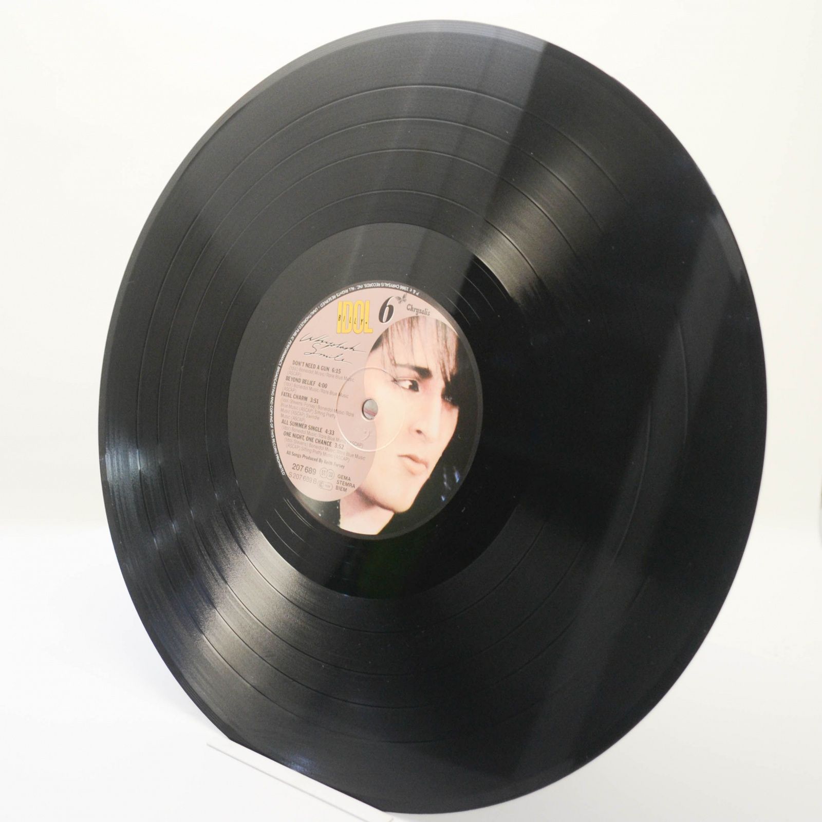 Billy Idol — Whiplash Smile, 1986